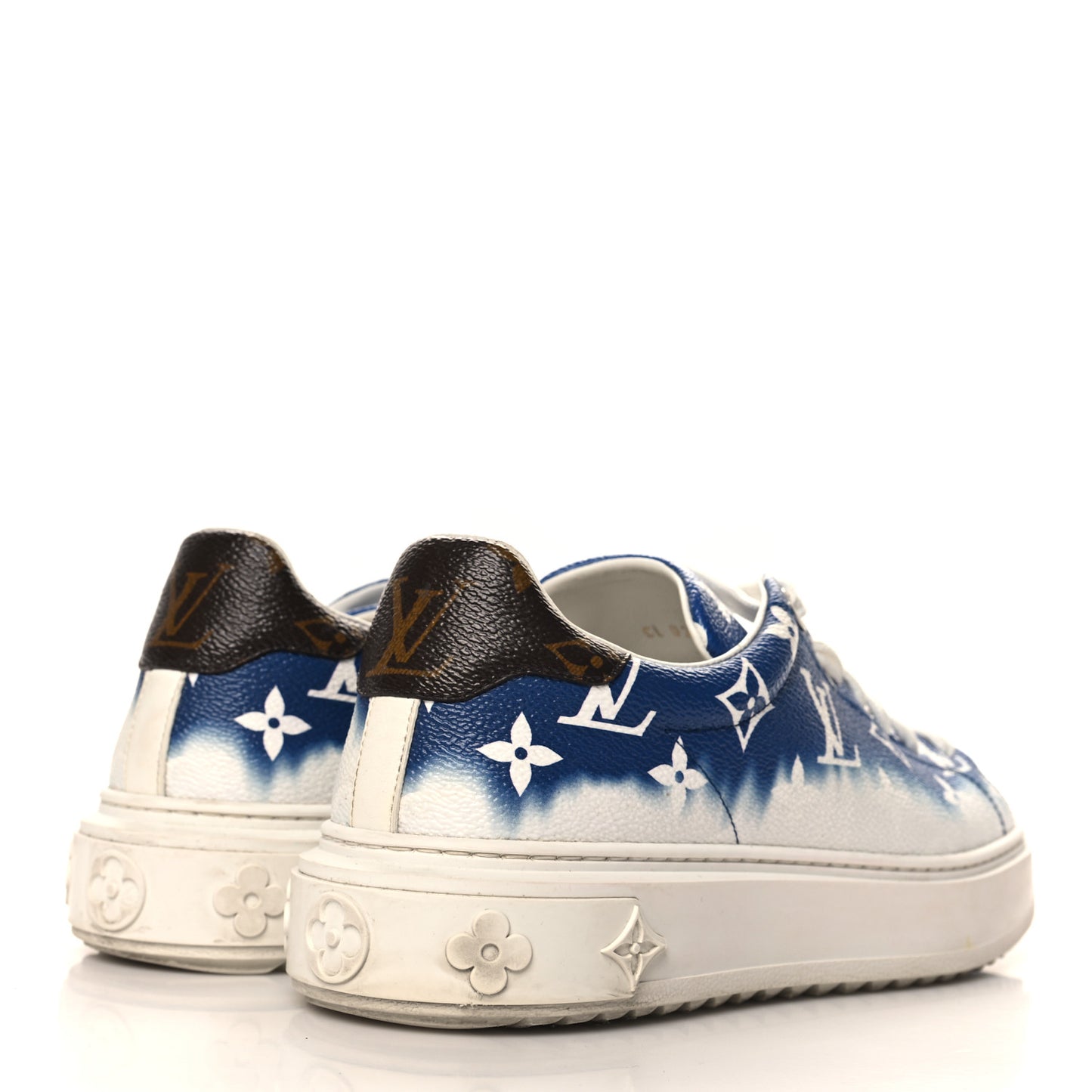 Monogram Escale Time Out Sneakers 38 Blue