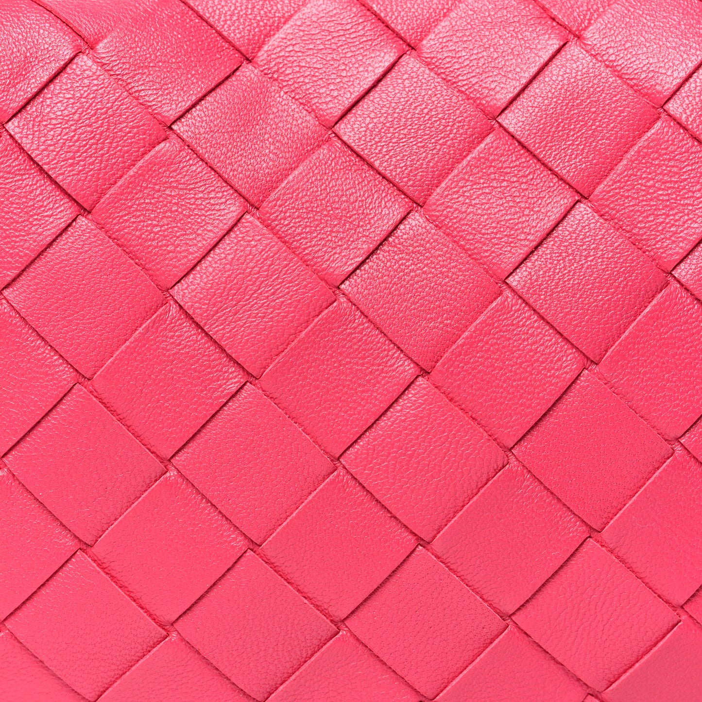 Nappa Intrecciato Mini Jodie Cranberry