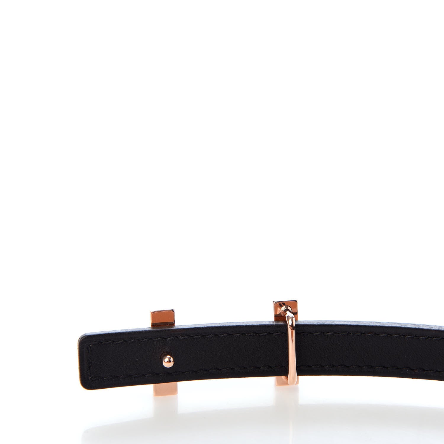 Hermes Swift Epsom 13mm Focus Belt 85 Black Gold 4 of 6