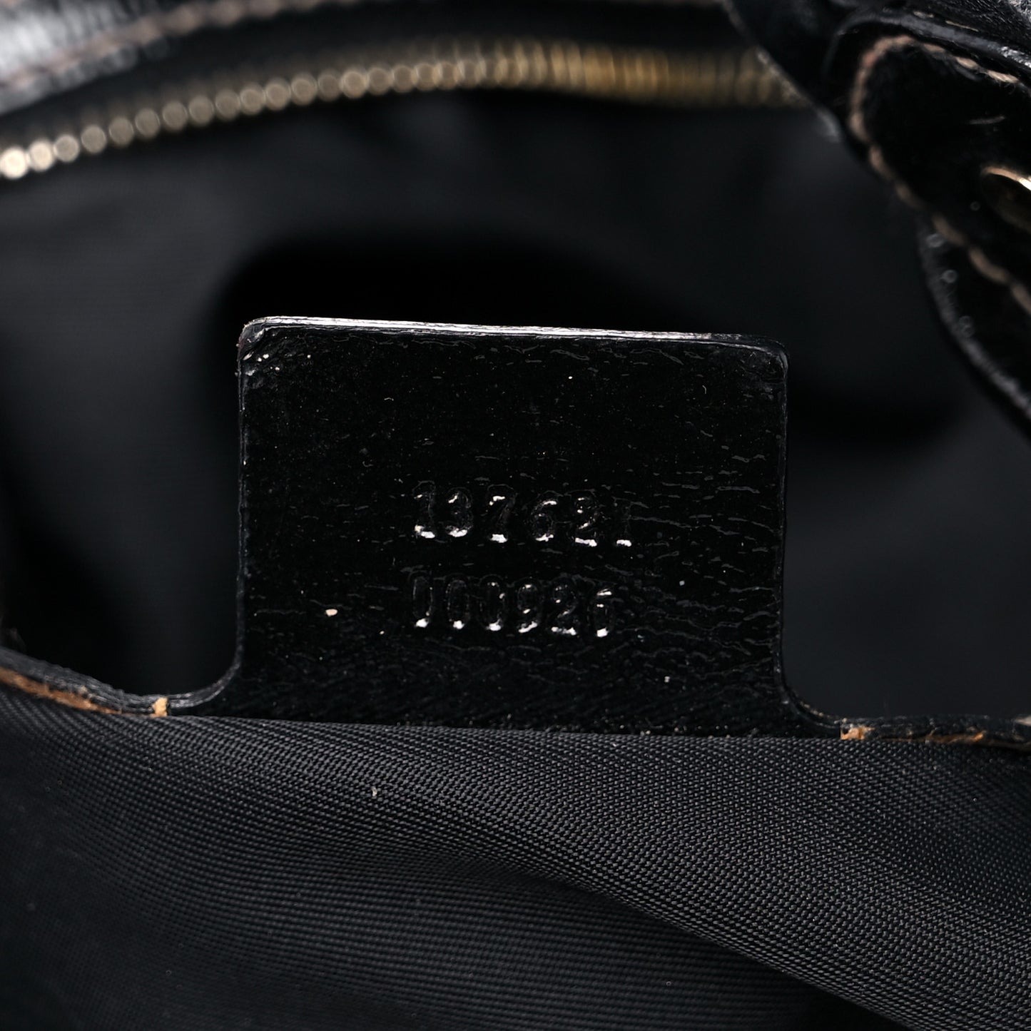 Patent Medium Pelham Shoulder Bag Black
