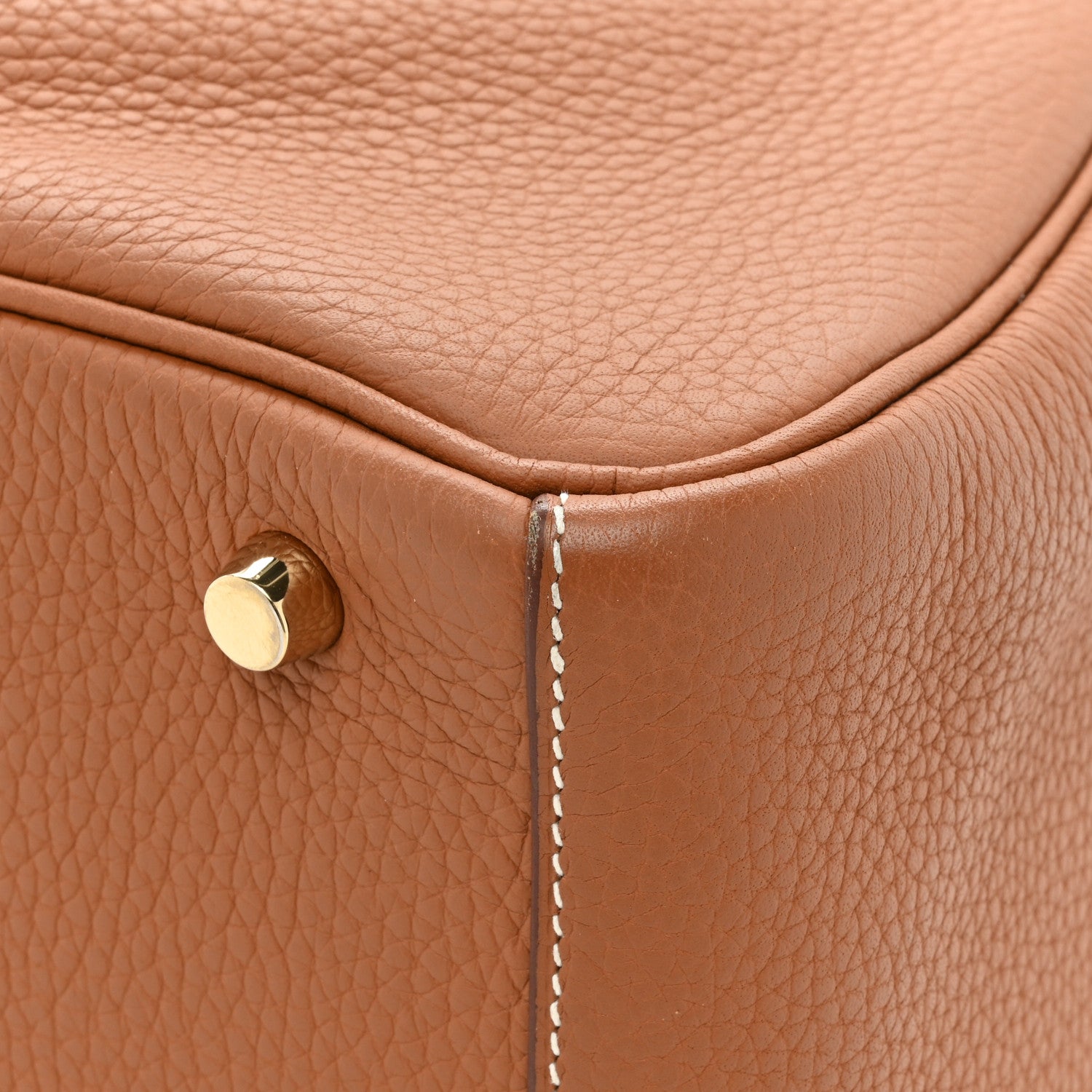 Hermes Taurillon Clemence Lindy 30 Gold 13 of 16