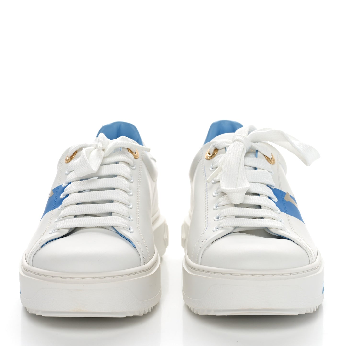Monogram Time Out Sneakers 38 Blue