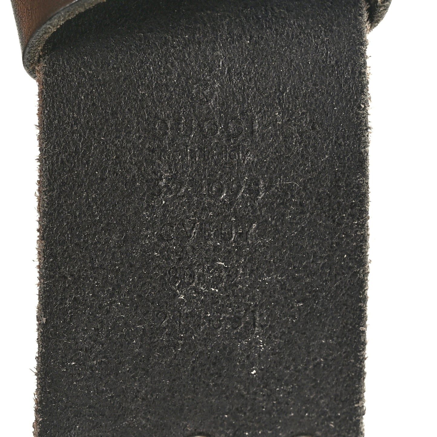 Calfskin Studded Double G 40mm Belt 80 32 Black