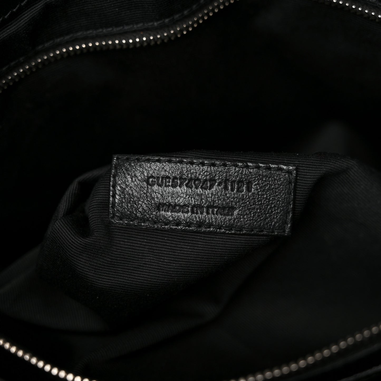 Calfskin Y Quilted Monogram Large Loulou Chain Satchel Black
