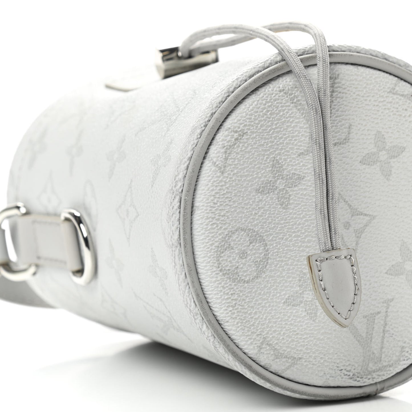 Monogram Chalk Nano Bag White