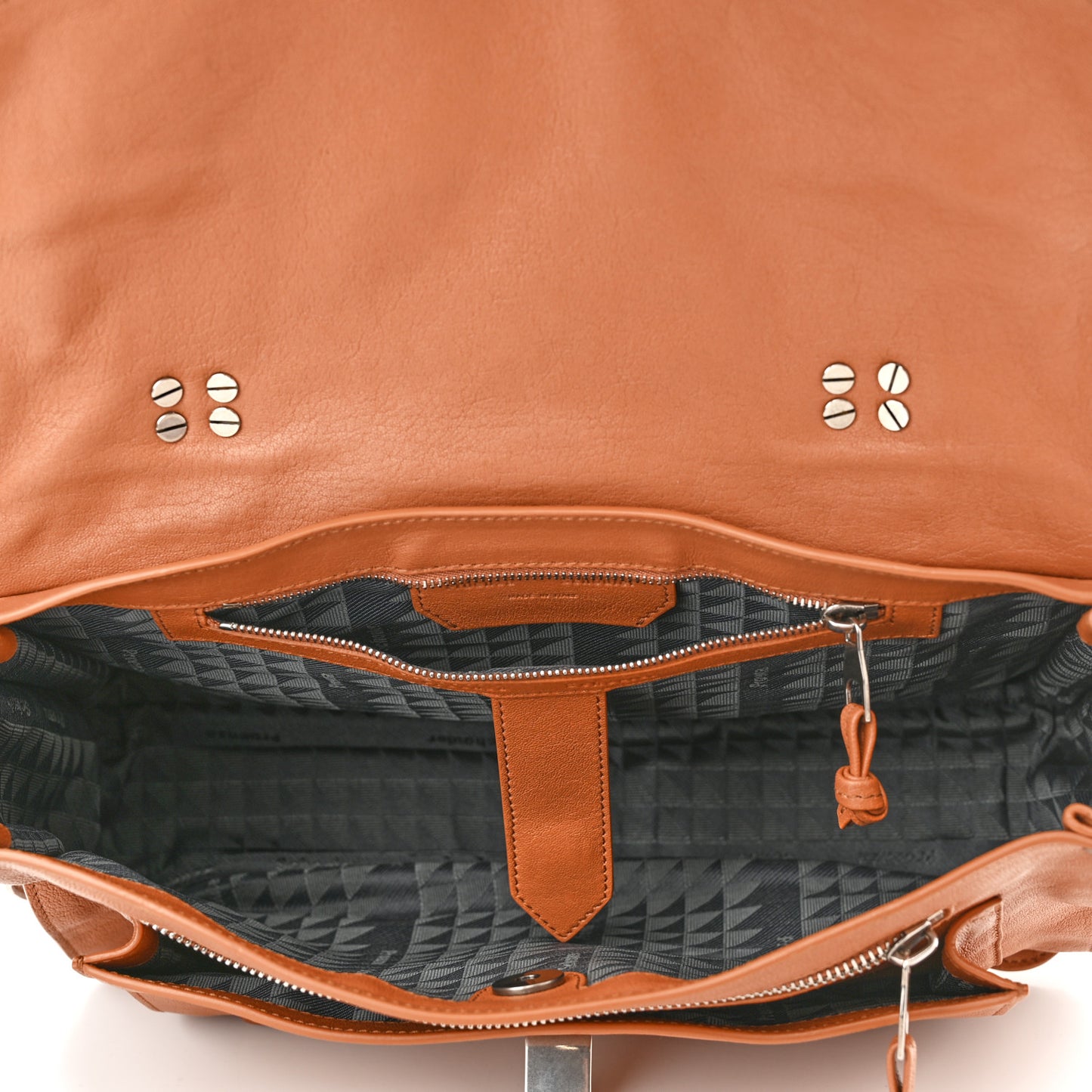 Lambskin Medium PS1 Satchel Saddle