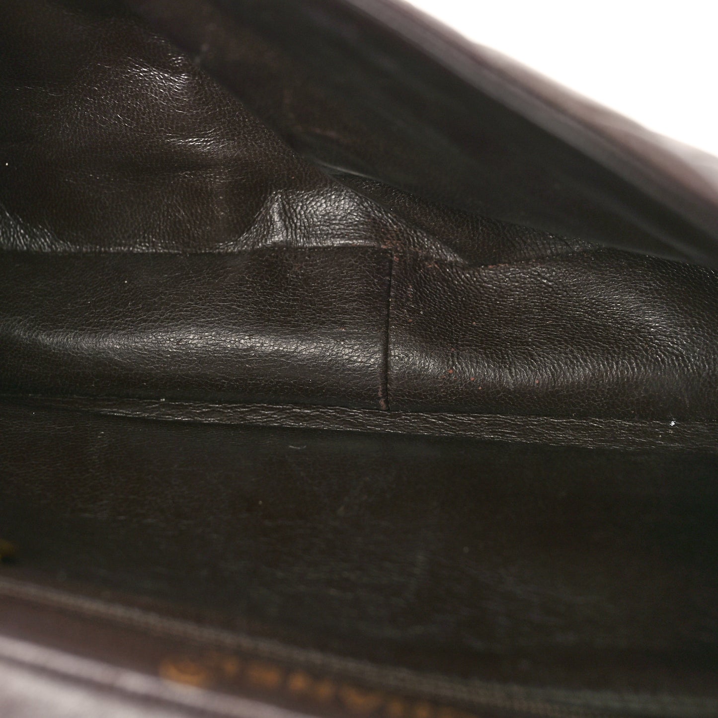 Lambskin Quilted Medium Double Sided Flap Brown