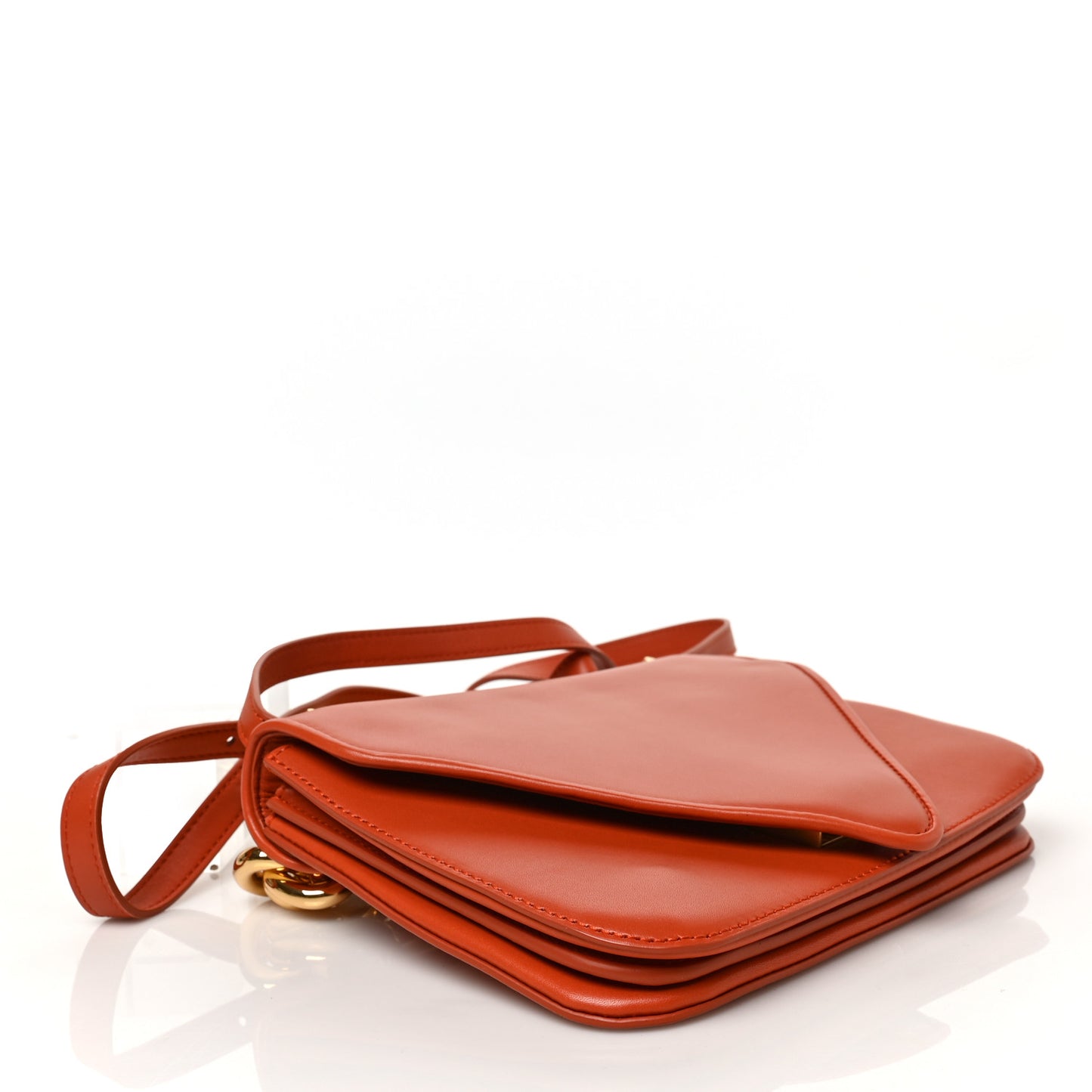 Calfskin Mount Envelope Bag Maple