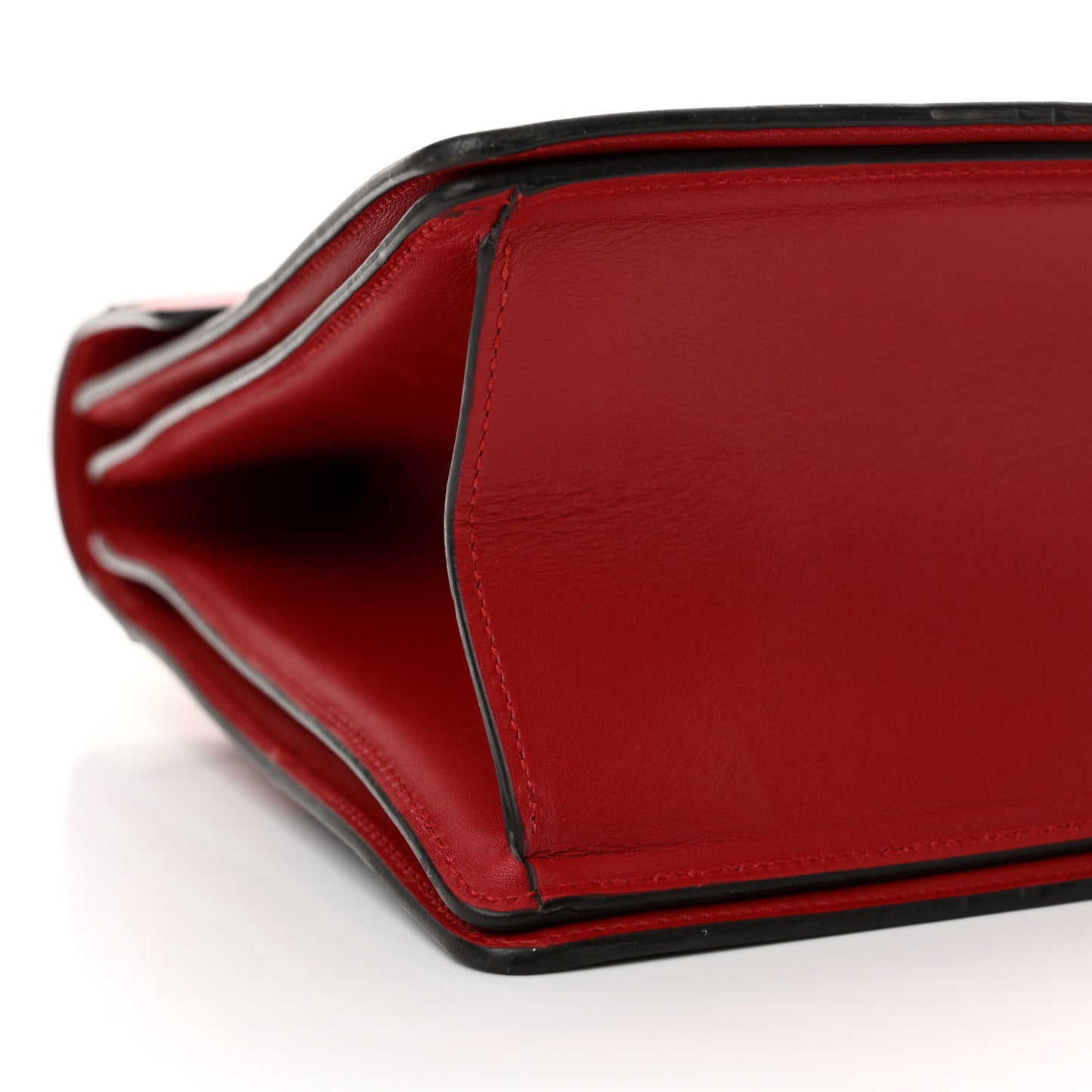 Calfskin Sylvie Web Large Queen Margaret Top Handle Bag Blue Agata Hibiscus Red Mystic White Sugar Pink