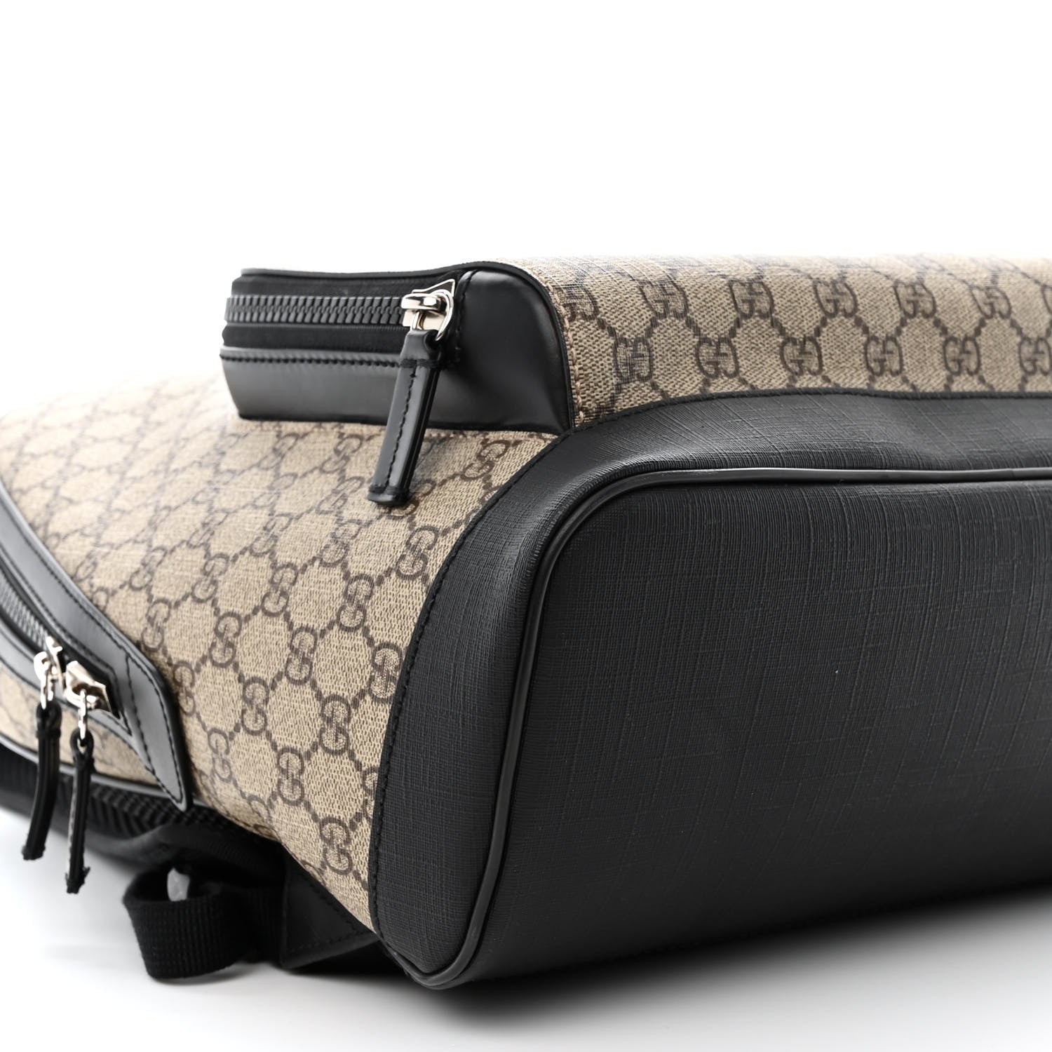 Gucci GG Supreme Monogram Medium Backpack Black 10 of 11