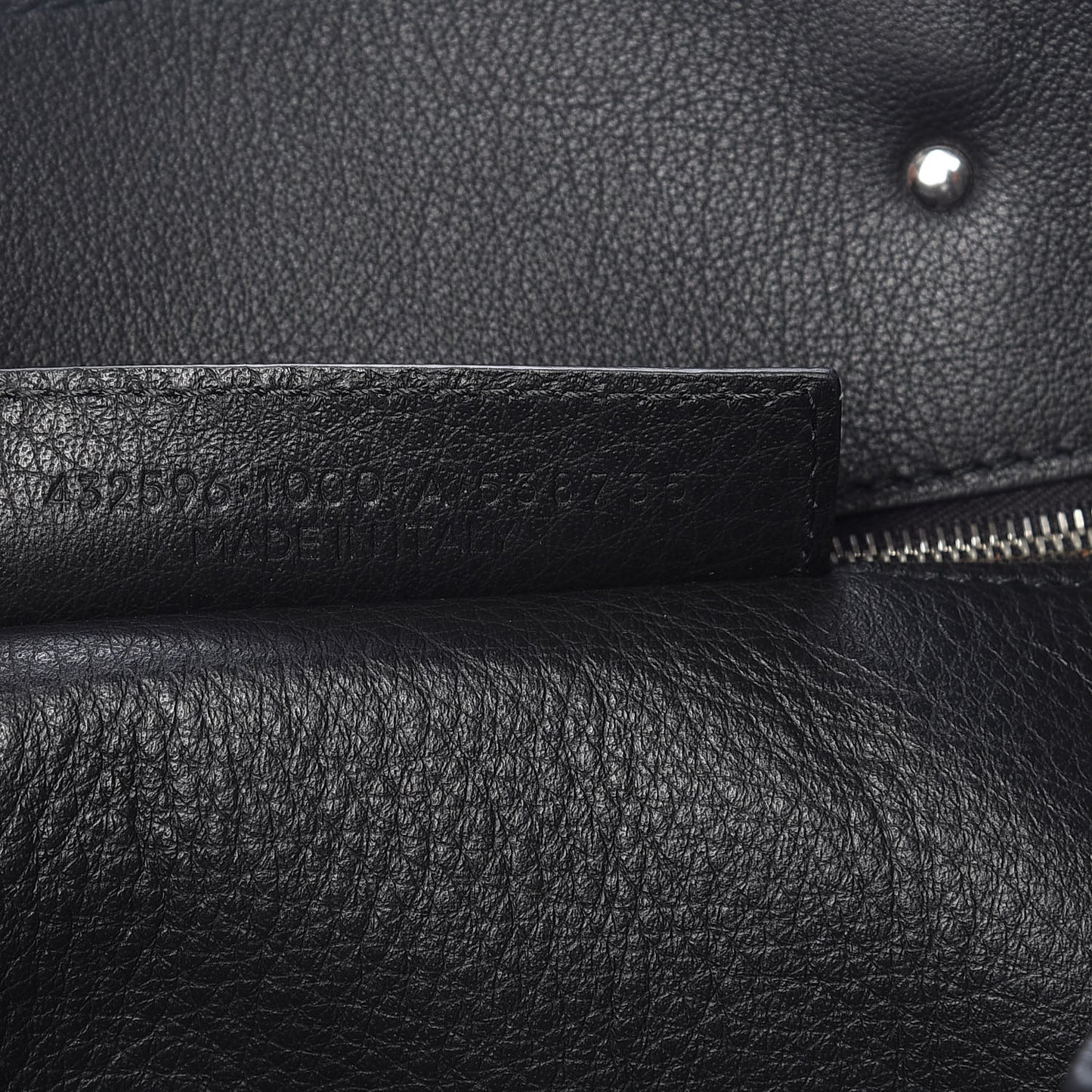 Veau Papier B4 Zip Around Tote Black