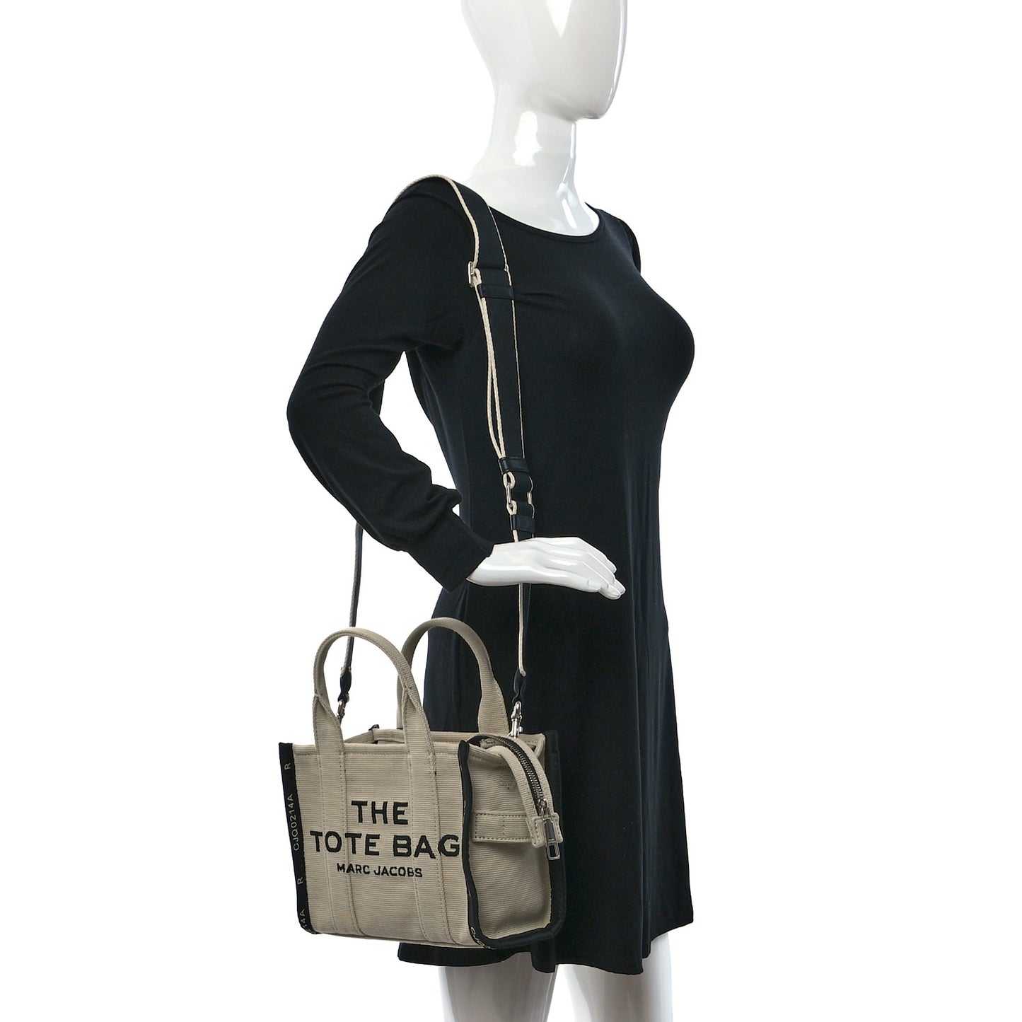 Jacquard Small The Traveler Tote Bag Warm Sand