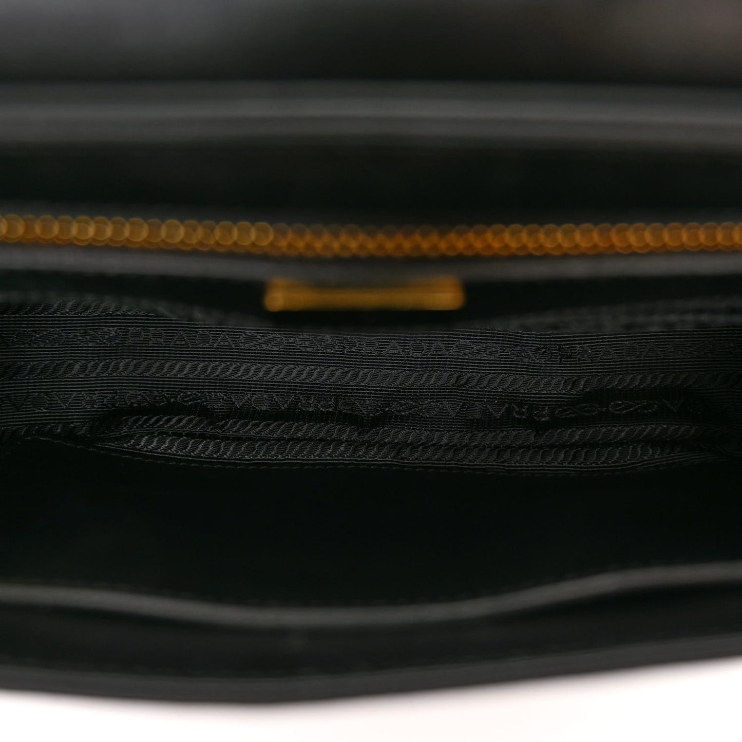 Saffiano Flap Crossbody Black