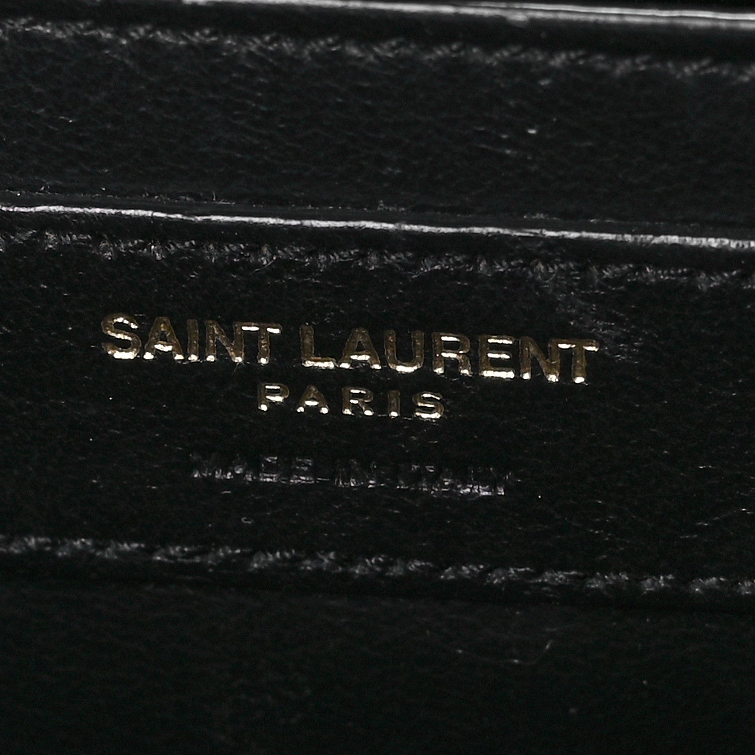 Saint Laurent Grain De Poudre Medium Classic Monogram Kate Satchel Black 6 of 11