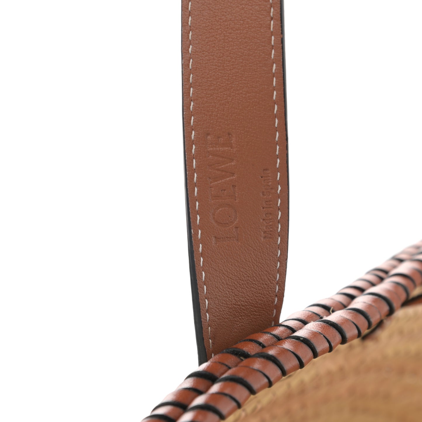 Raffia Small Basket Tote Bag Natural Tan