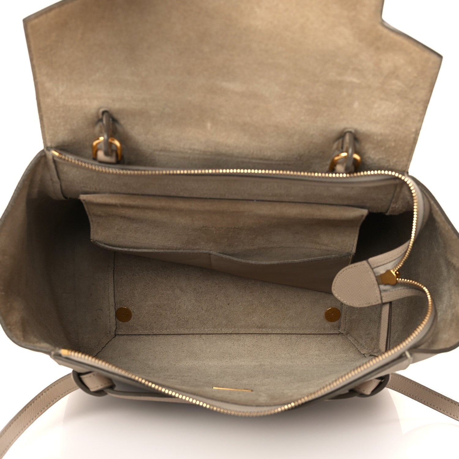 Celine Grained Calfskin Mini Belt Bag Dune 4 of 8