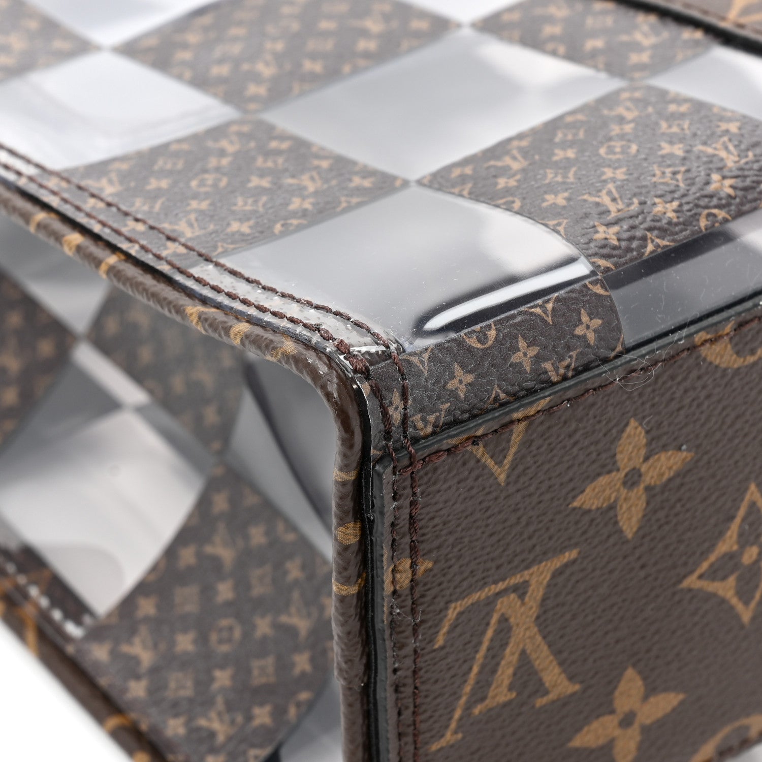 Louis Vuitton PVC Monogram Chess Sac Plat 11 of 11