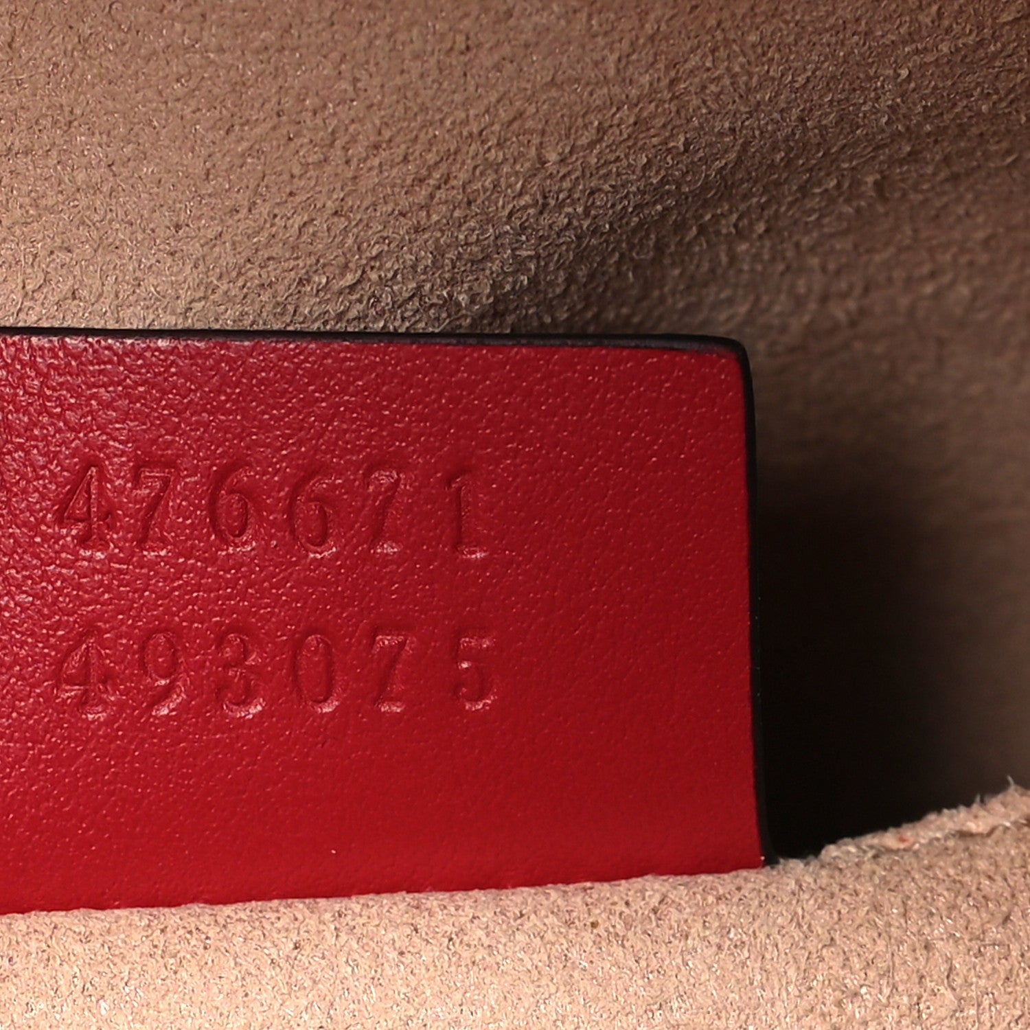 Gucci Calfskin Matelasse GG Marmont Dome Backpack Hibiscus Red 7 of 9