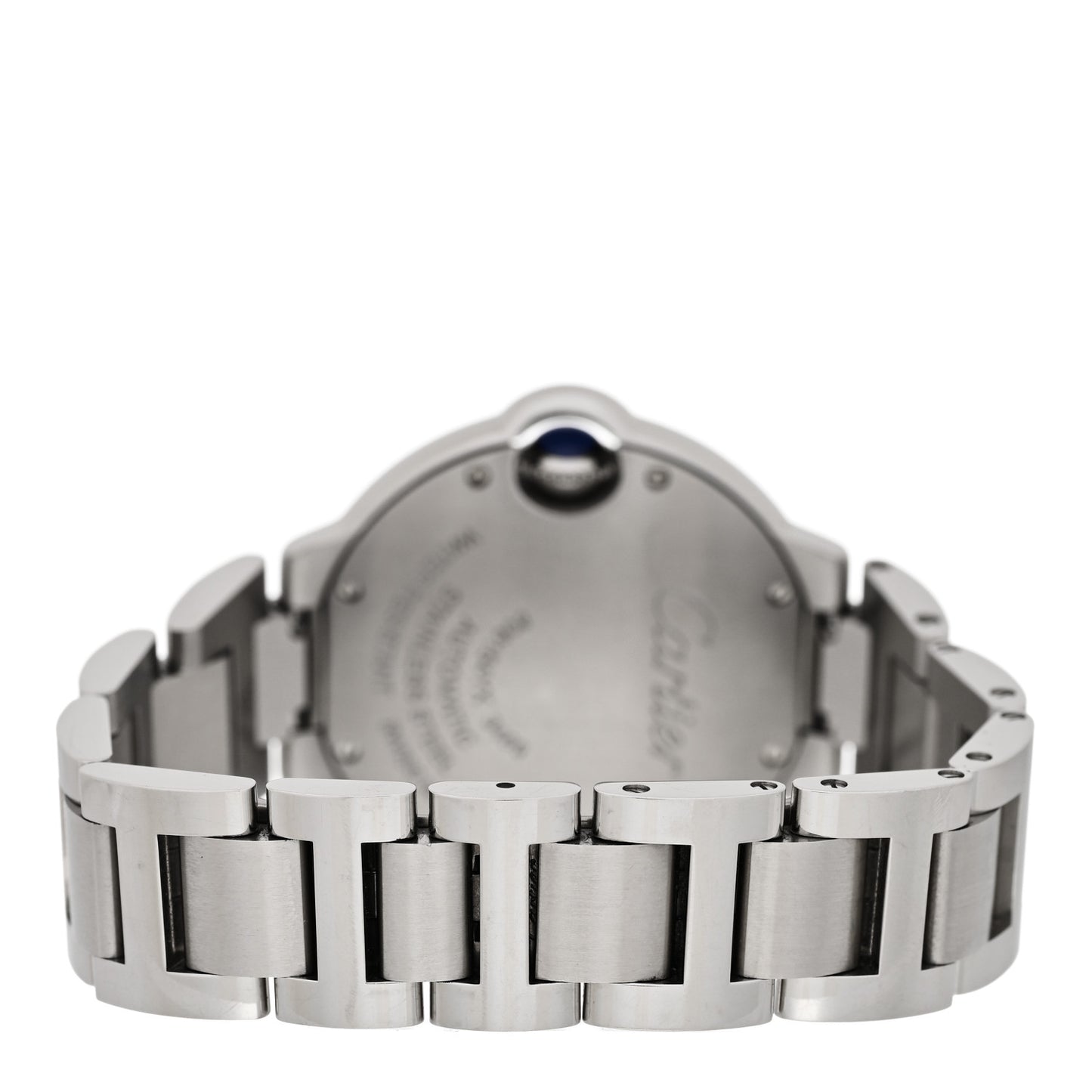 Stainless Steel Diamond Bezel 33mm Ballon Bleu De Cartier Automatic Watch