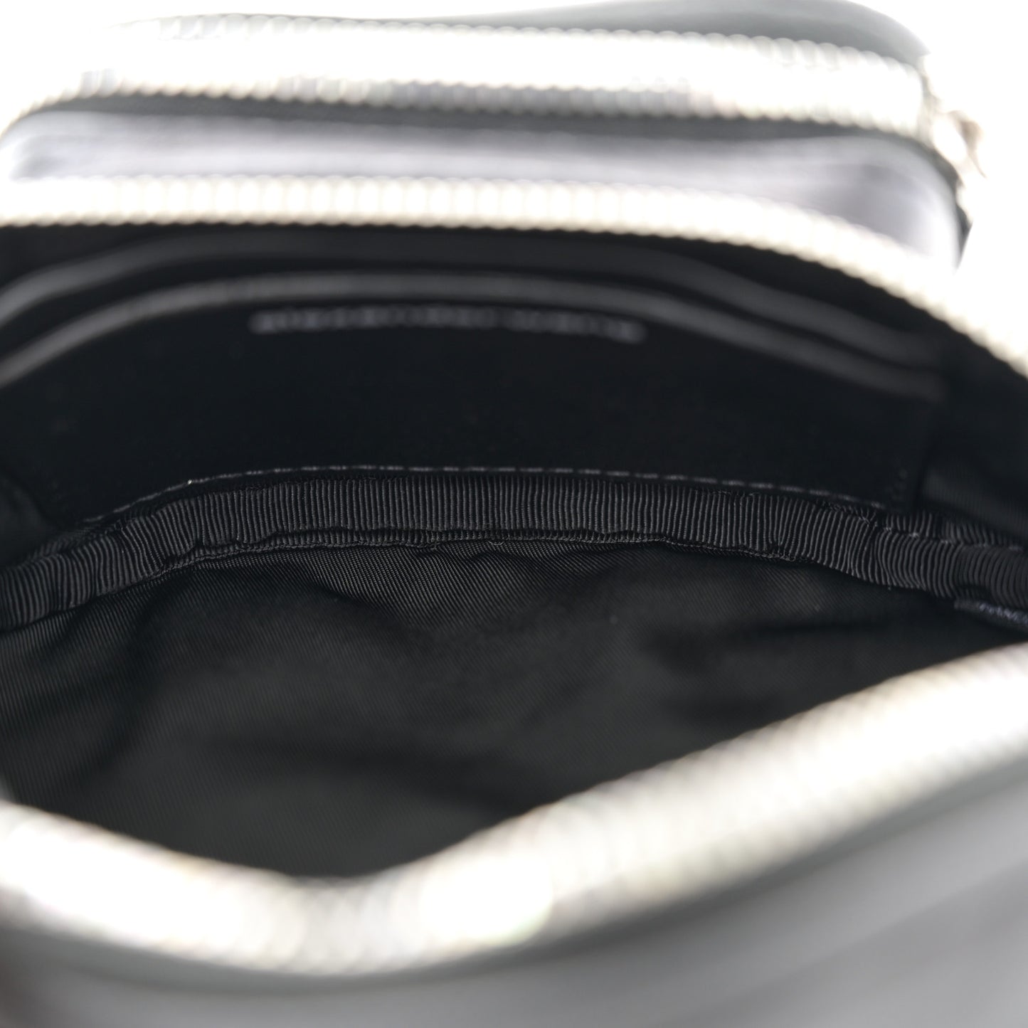 Lambskin Mini Attica Belt Bag Black