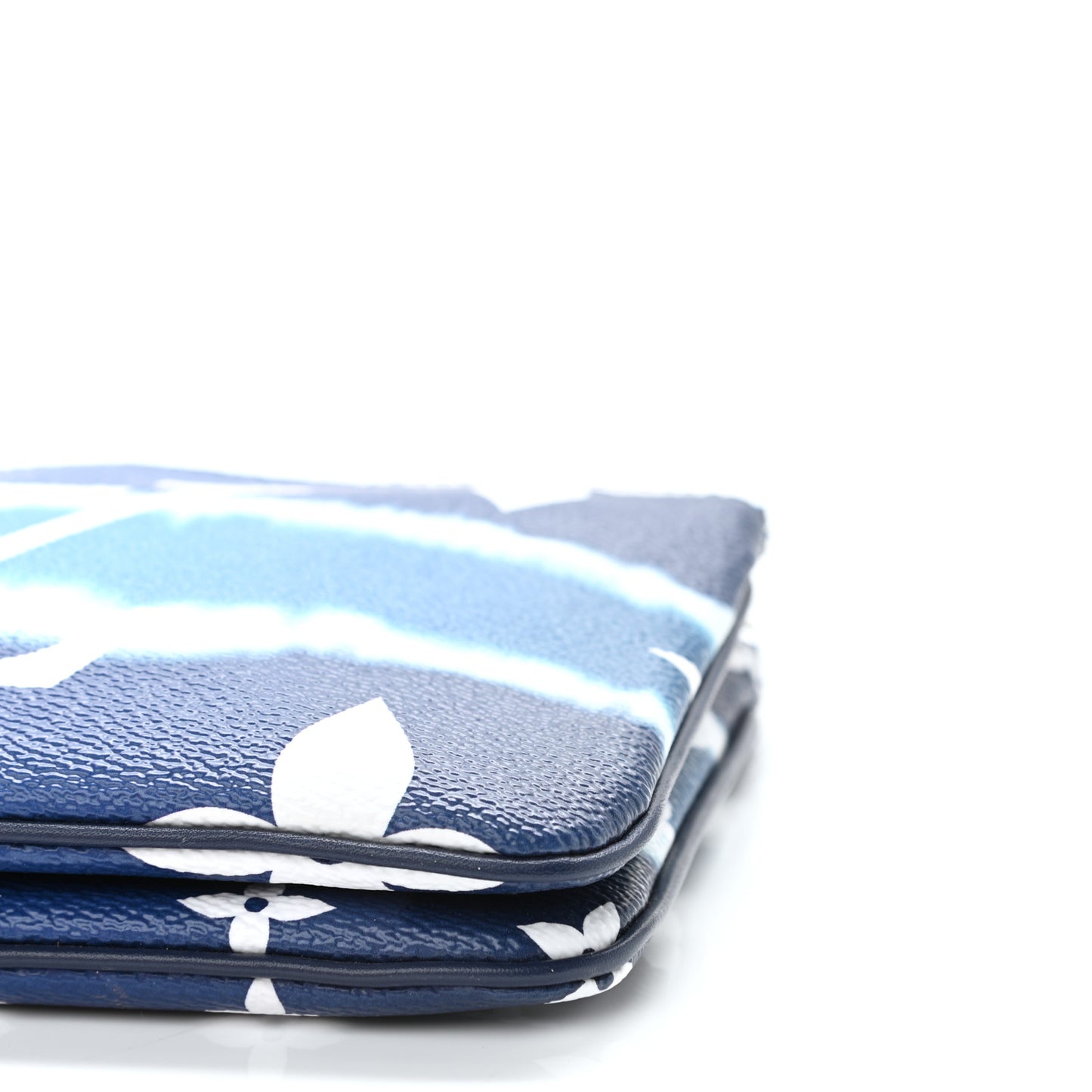 Monogram Giant Escale Double Zip Pochette Blue