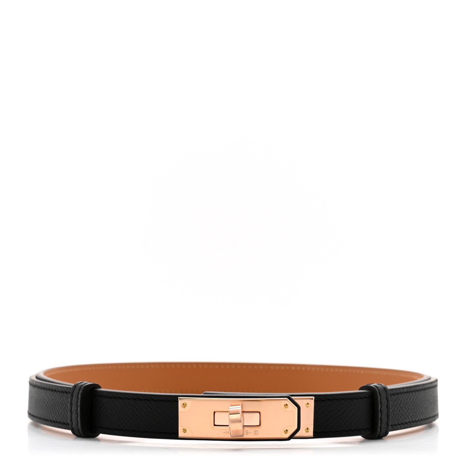 Hermes Epsom Kelly Belt Black 1 of 4