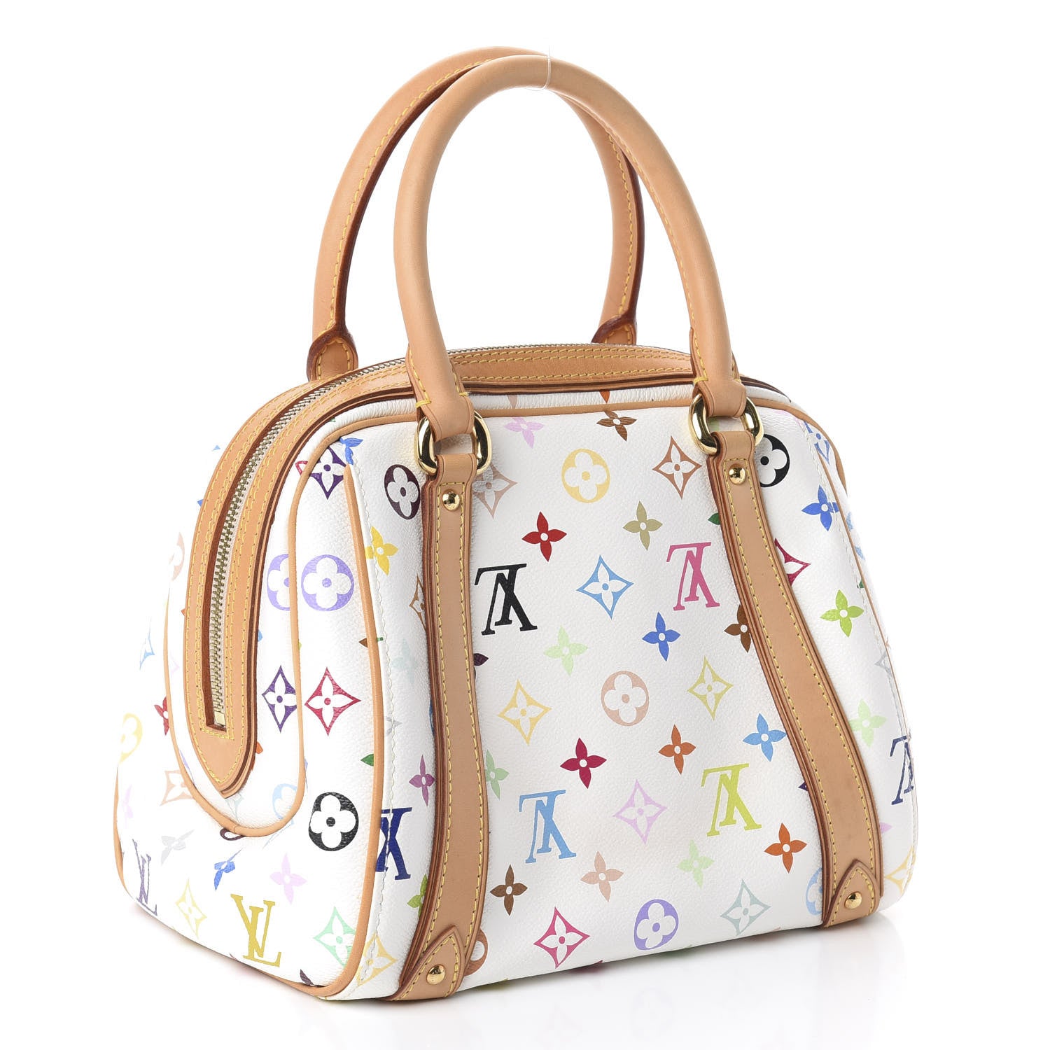 Louis Vuitton Monogram Multicolor Priscilla White 2 of 8