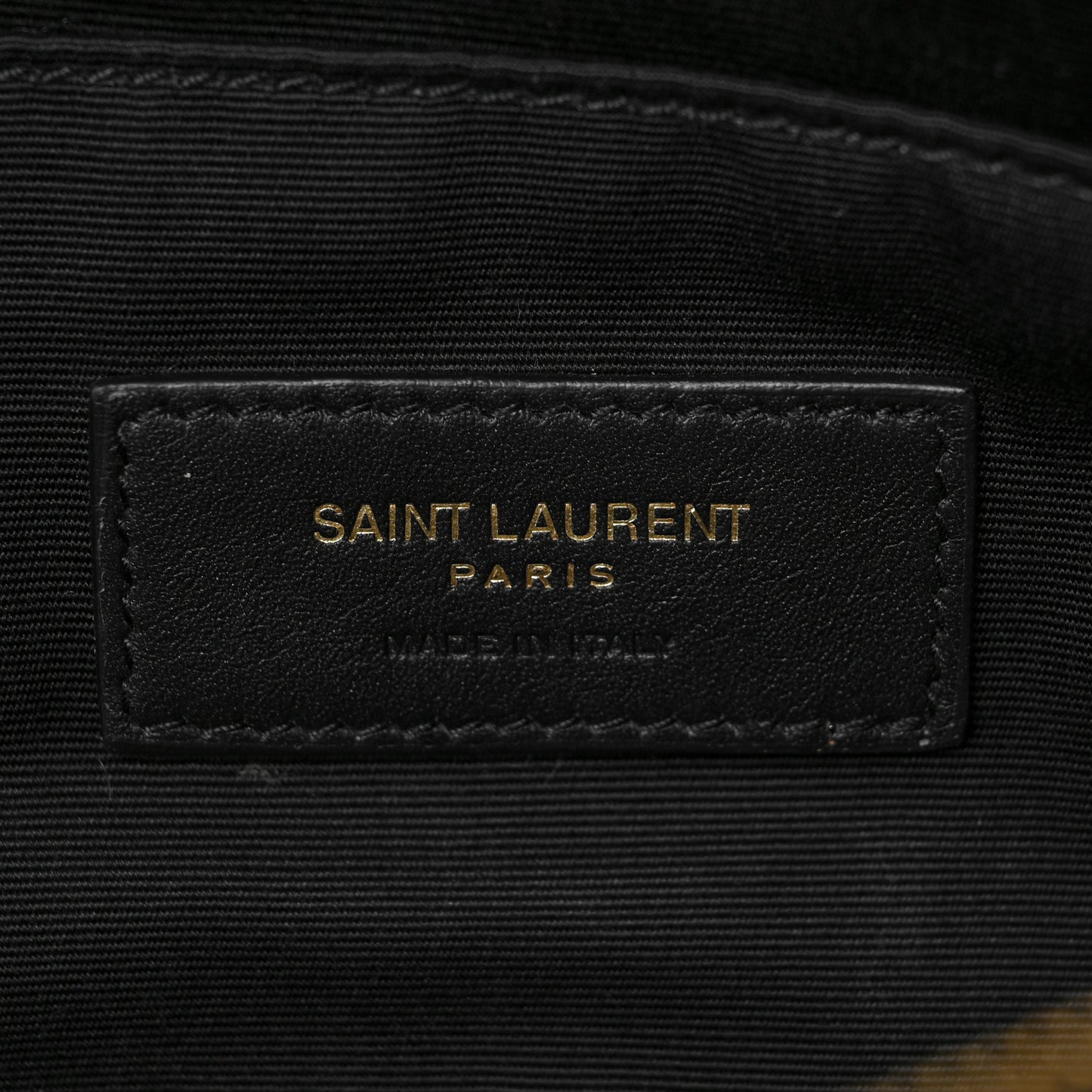 Grain De Poudre Monogram Belt Bag Black