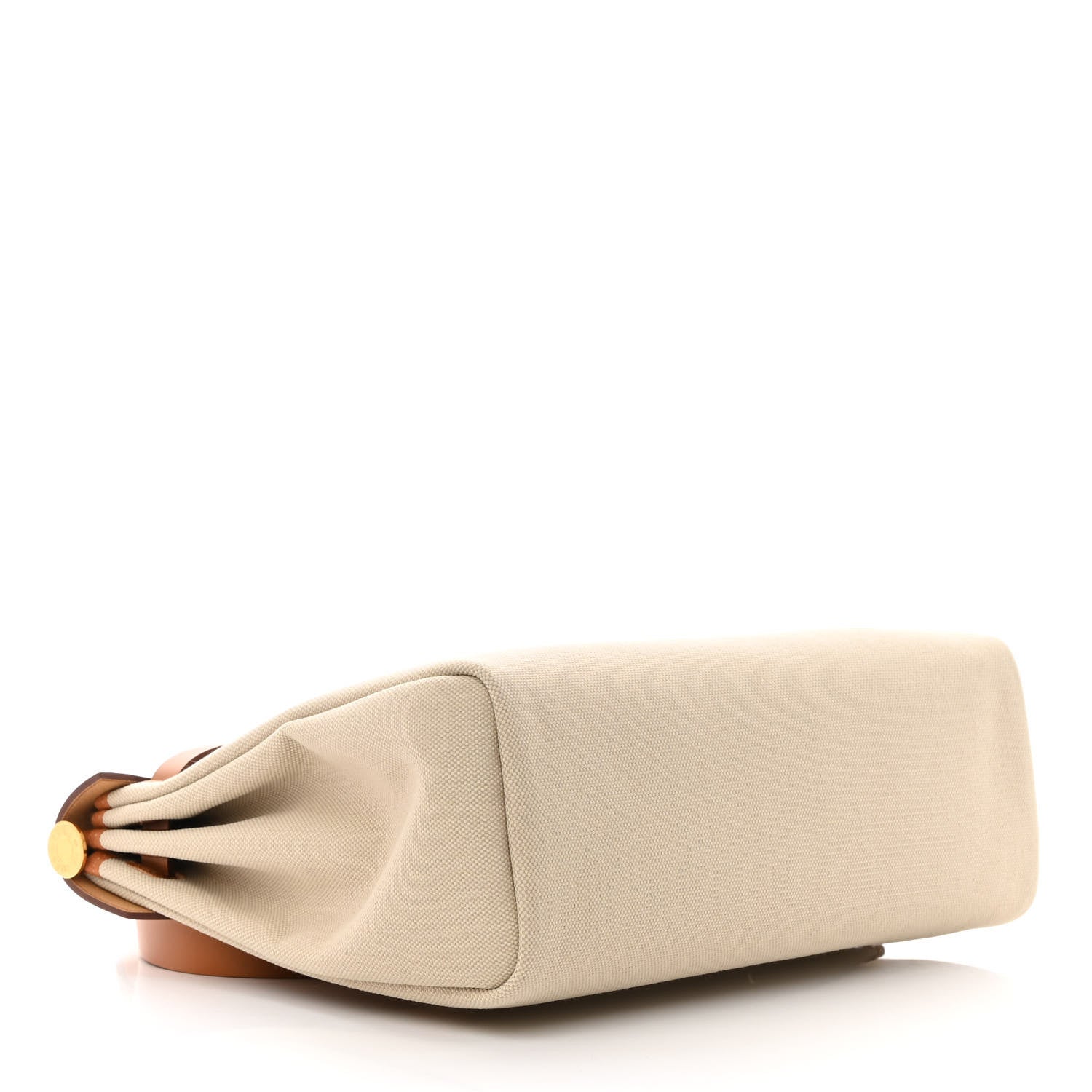 Hermes Vache Hunter Criss Viking Herbag Zip Retourne 31 PM Ecru Beige Naturel 5 of 13