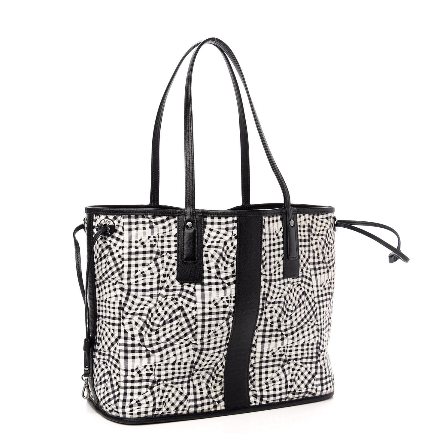 Visetos Medium Liz Reversible Shopper Tote Black