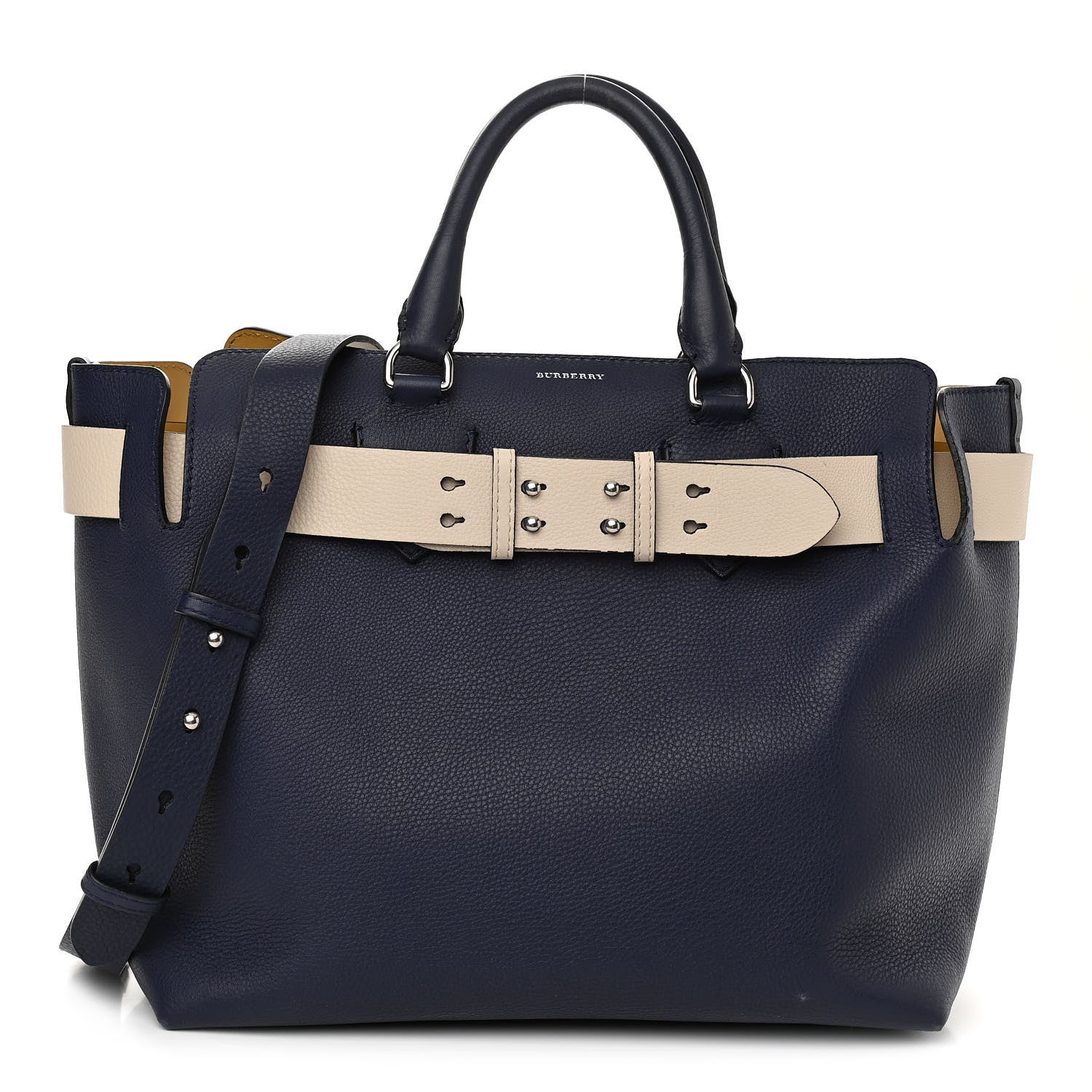 Burberry Marais Calfskin Medium Belt Bag Regency Blue 1 of 15