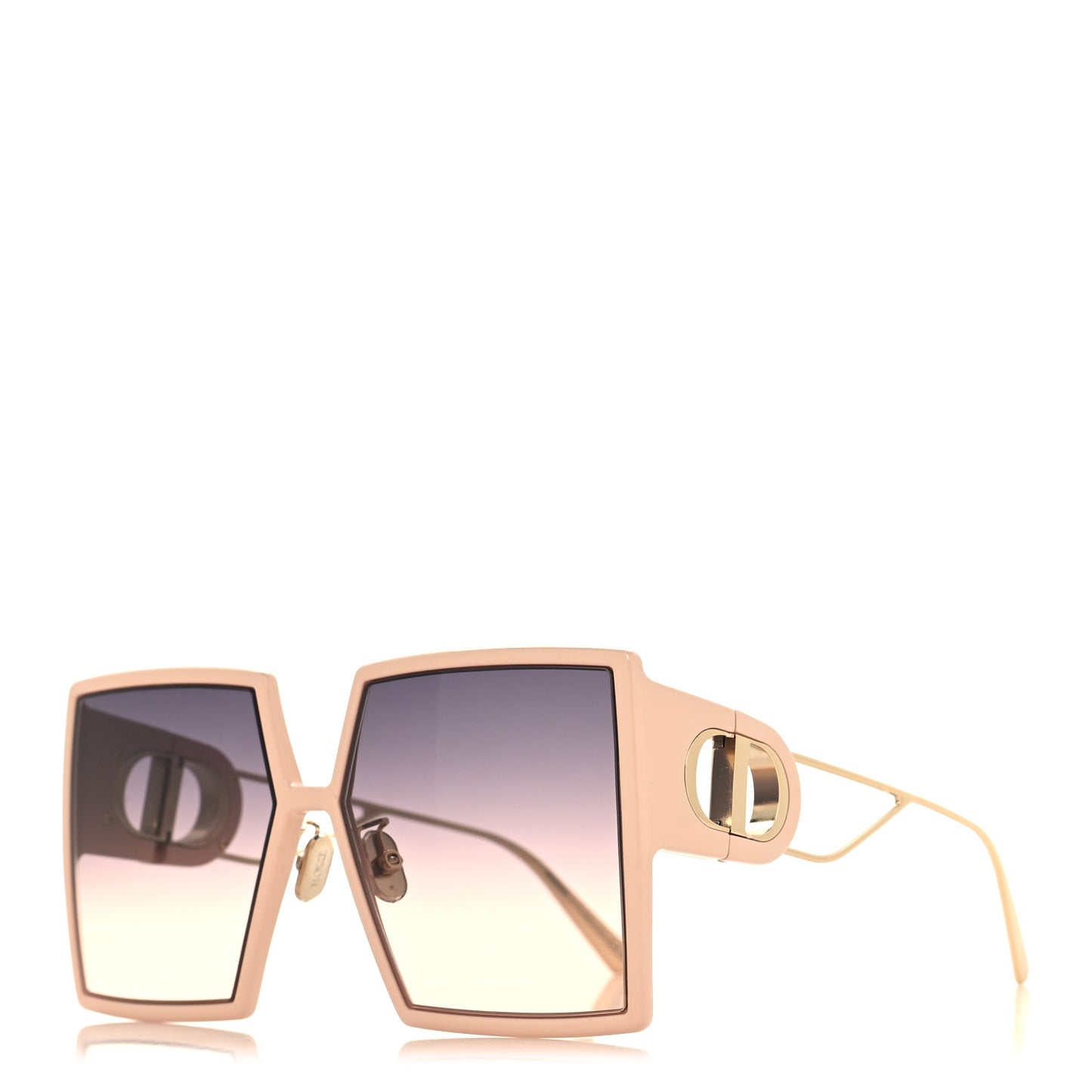 Square 30 Montaigne Sunglasses Beige