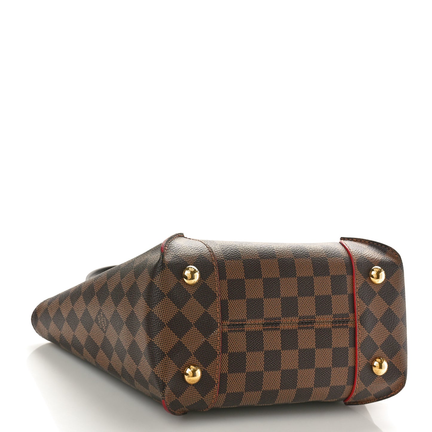 Damier Ebene Caissa Tote PM Cherry