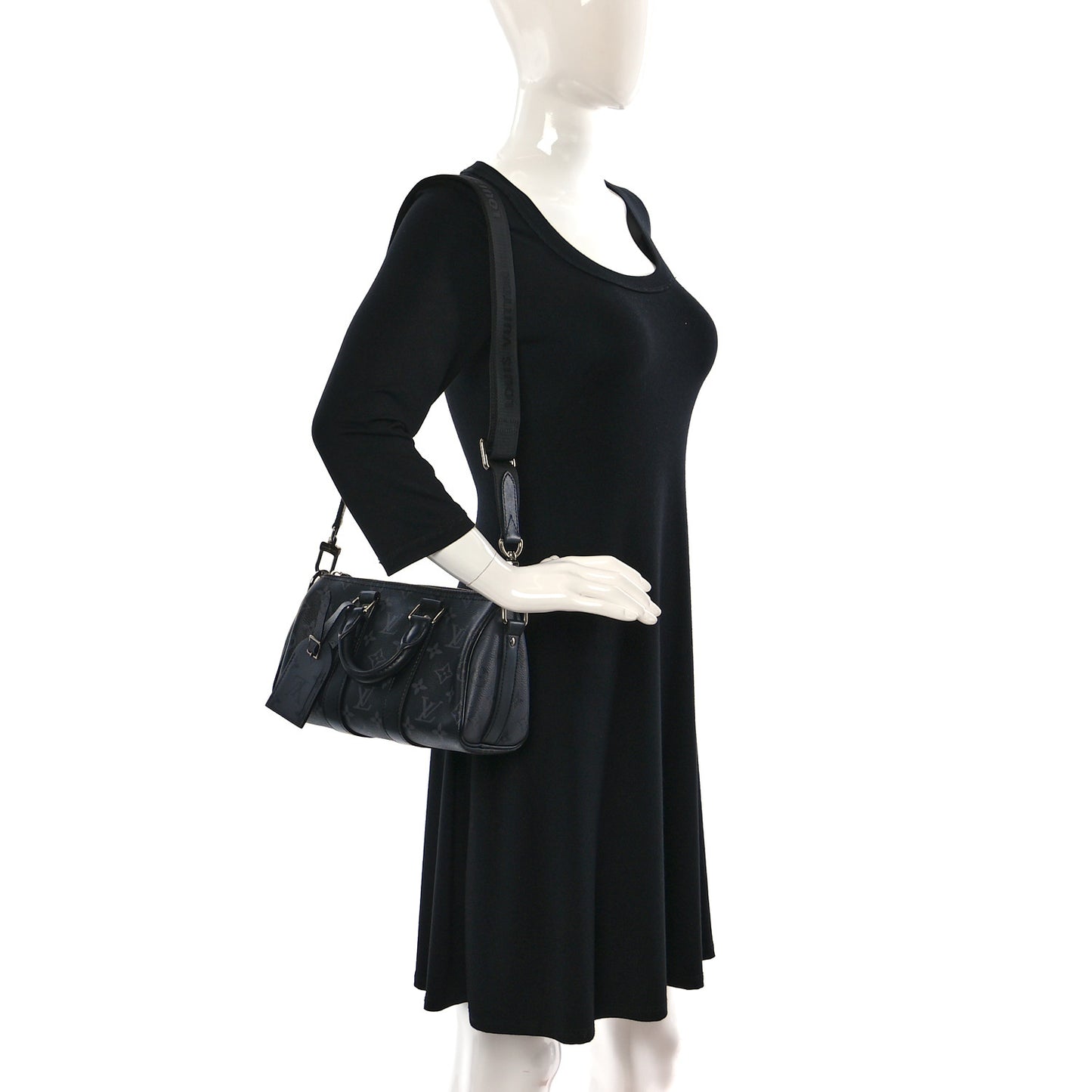 Reverse Monogram Eclipse Keepall Bandouliere 25