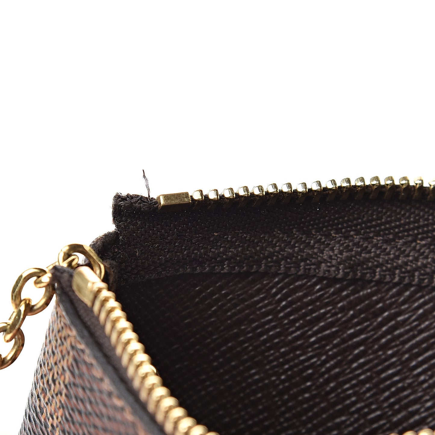 Damier Ebene Key Pouch