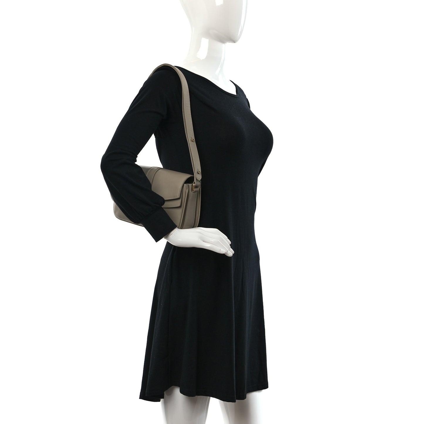 Classic Calfskin Small Lady Flap Bag