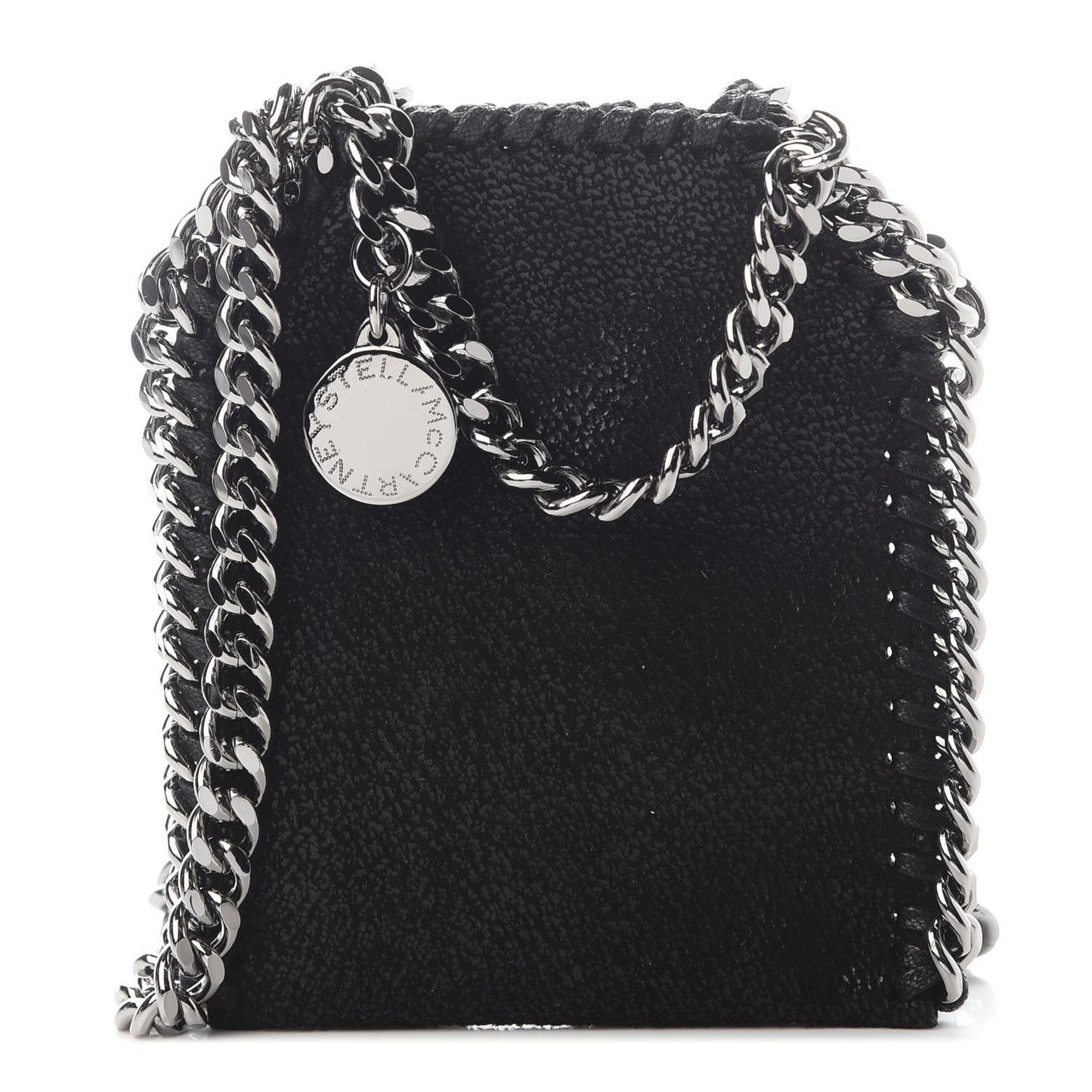 Shaggy Deer Micro Falabella Tote Black