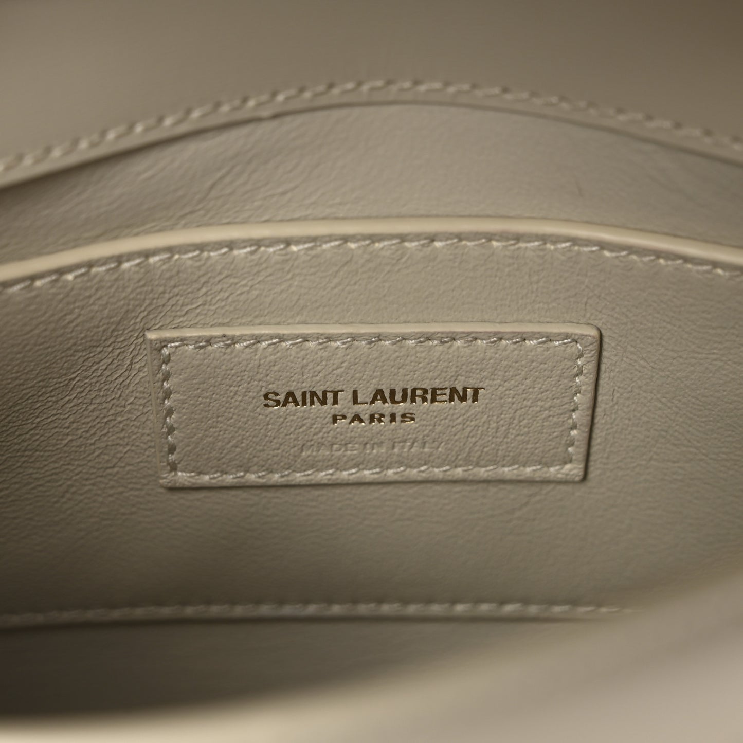 Smooth Calfskin Mini Manhattan Shoulder Bag Crema Soft