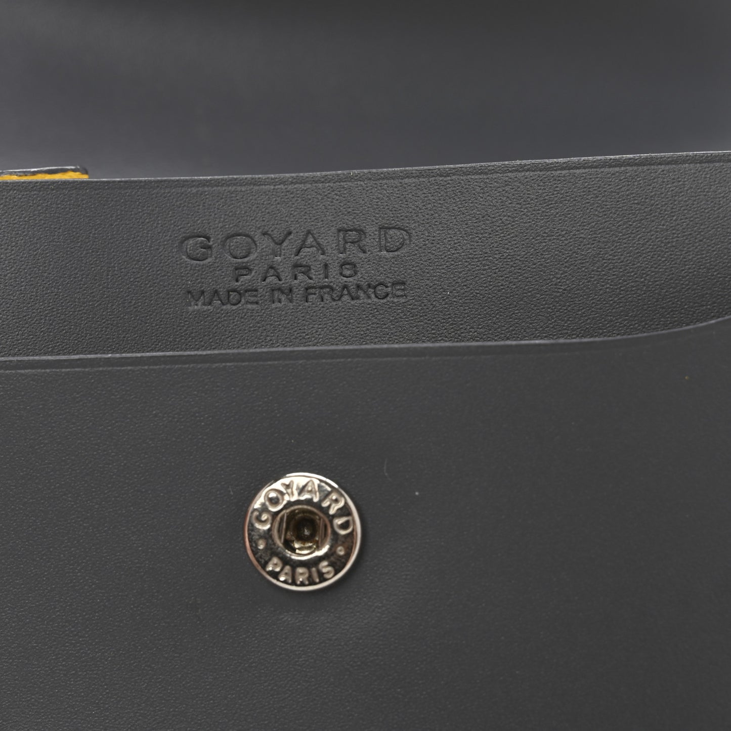 Goyardine Coin Pouch Grey