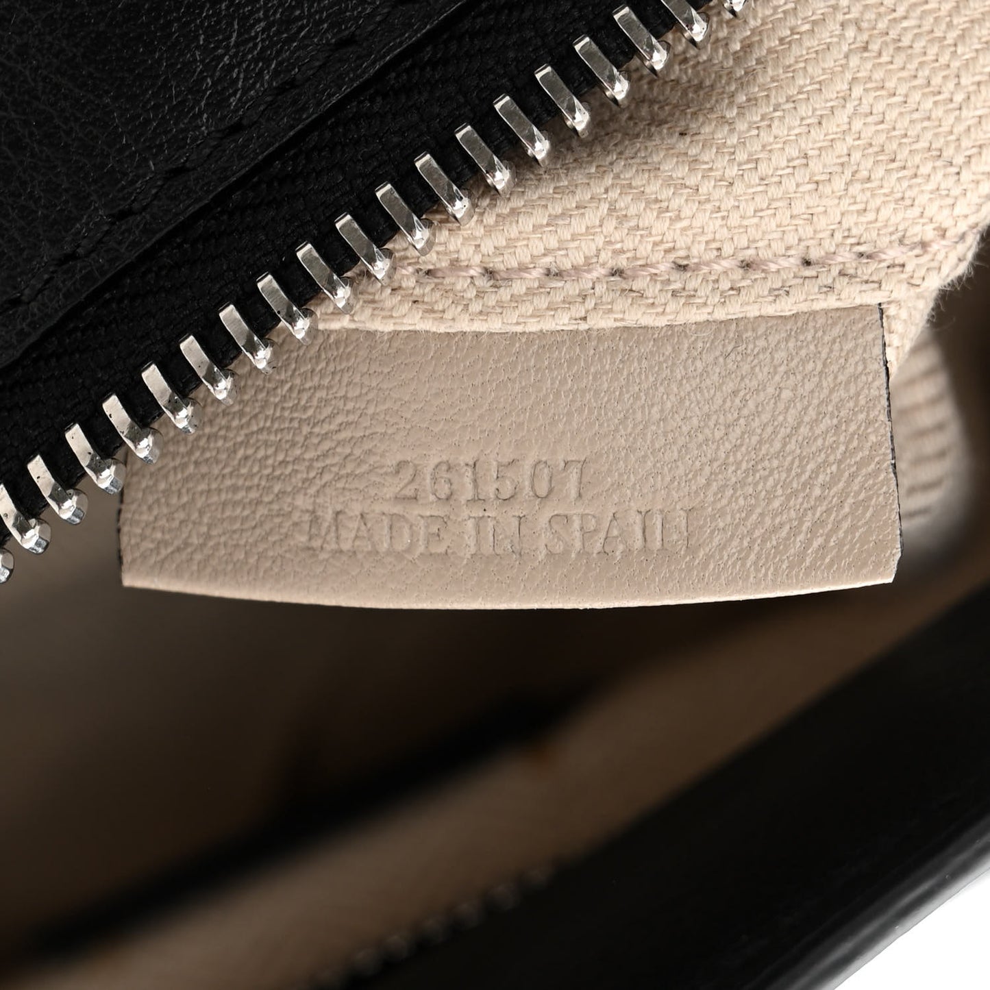 Calfskin Medium Puzzle Bag Black