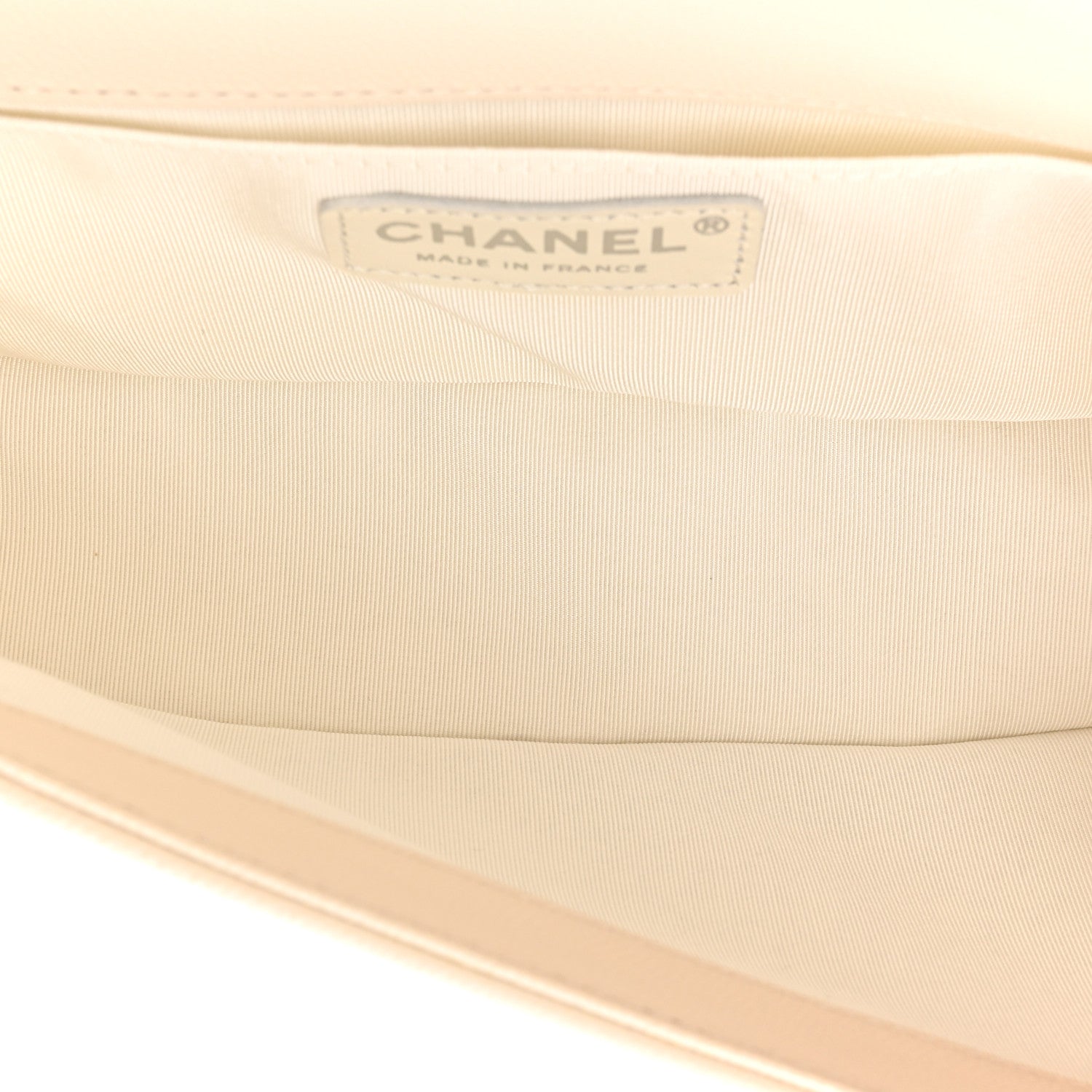 Chanel Caviar Quilted Medium Boy Flap Ivory 5 of 12