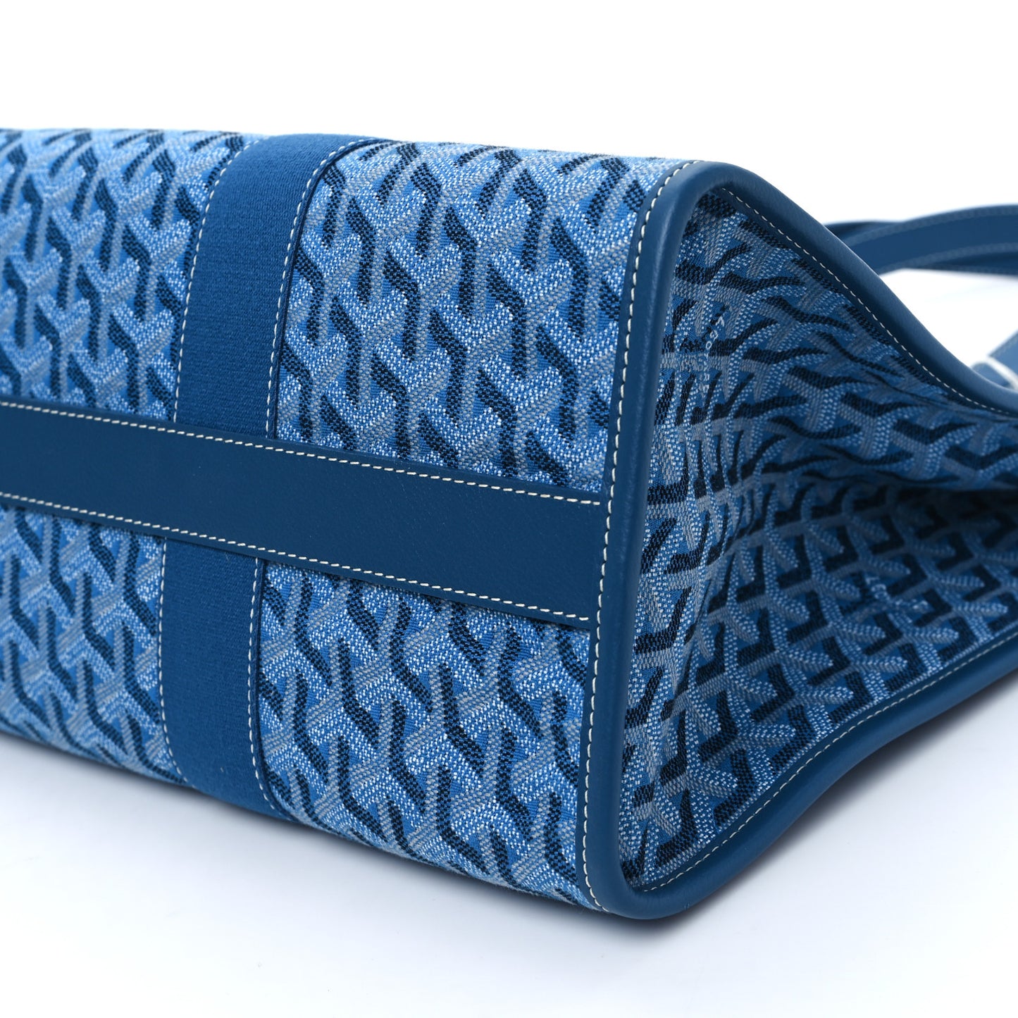 Goyardine Villette MM Tote Ocean Blue