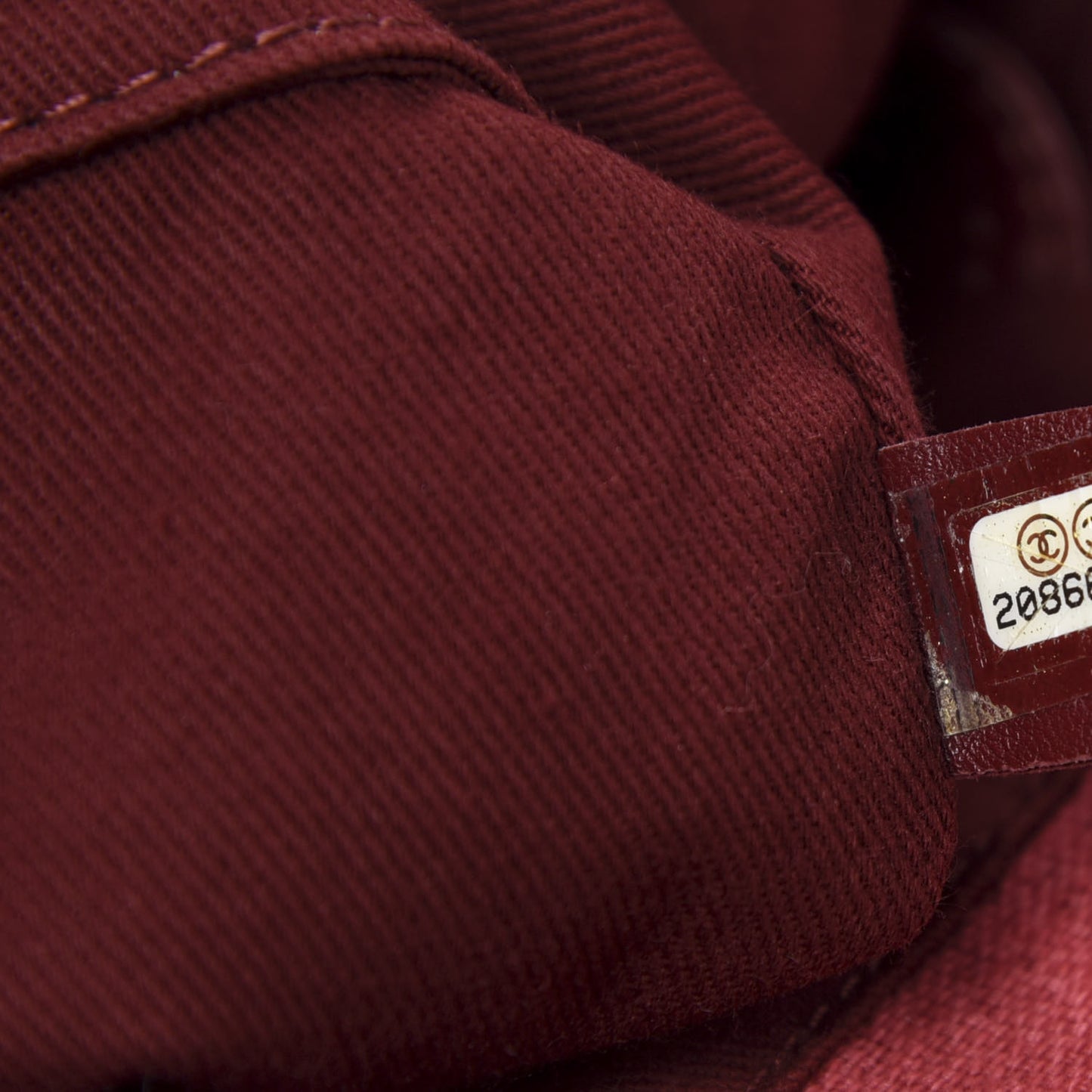 Canvas Medium Deauville Tote Red