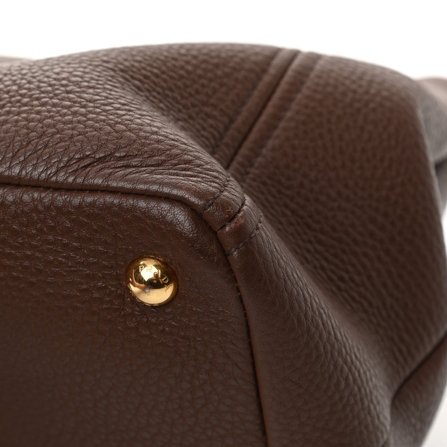 Vitello Daino Shoulder Bag Bruciato