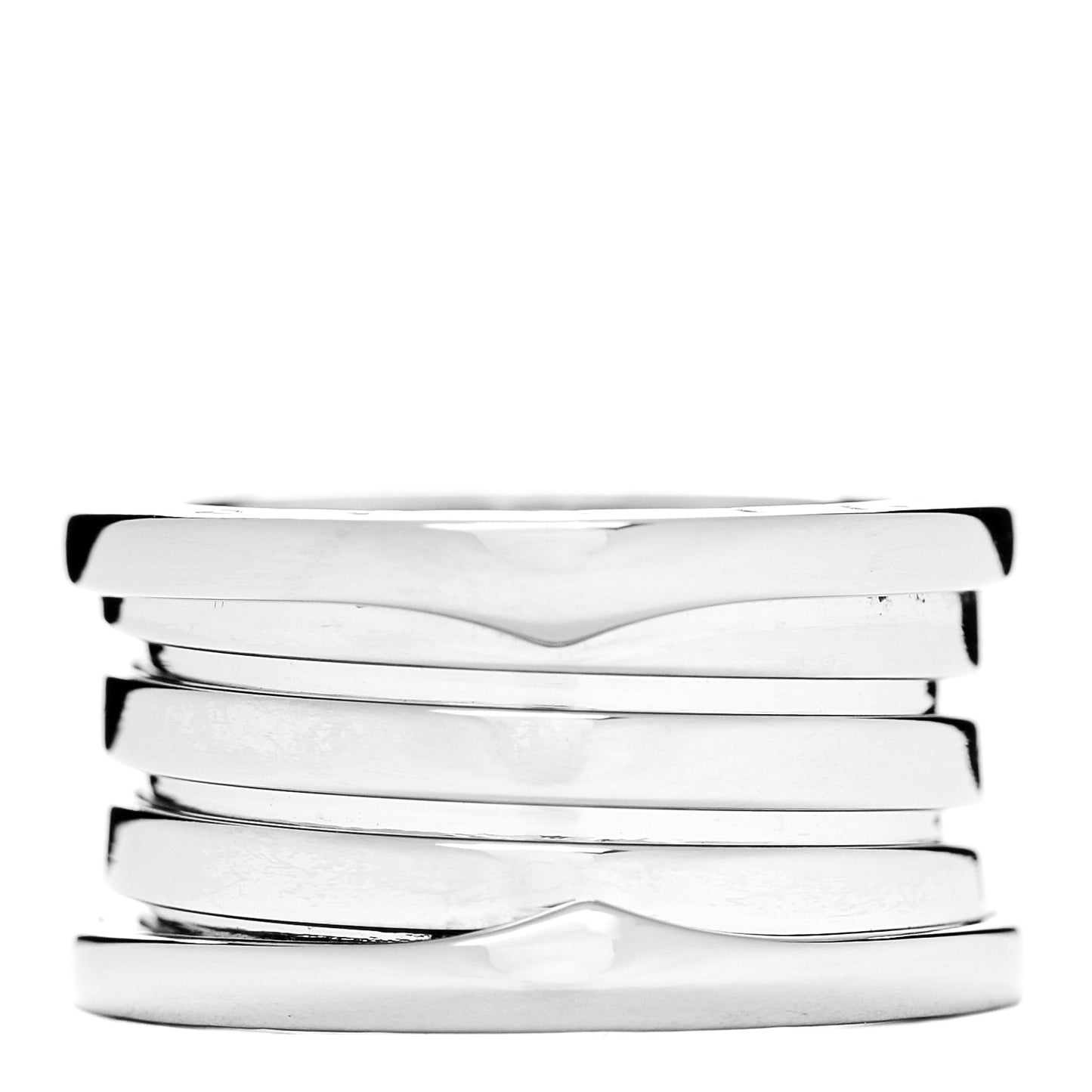 18K White Gold B.Zero1 Four-Band Ring 51 5.75