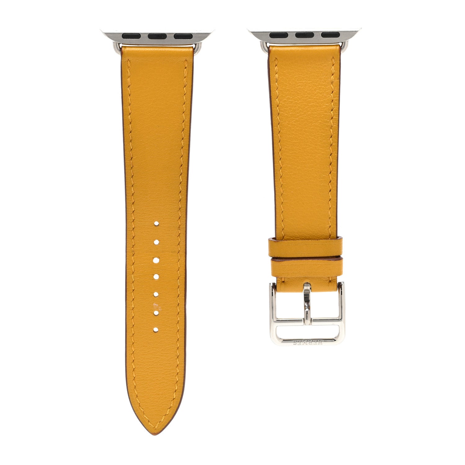 Hermes Swift 40mm Apple Watch Band Jaune Ambre 1307947