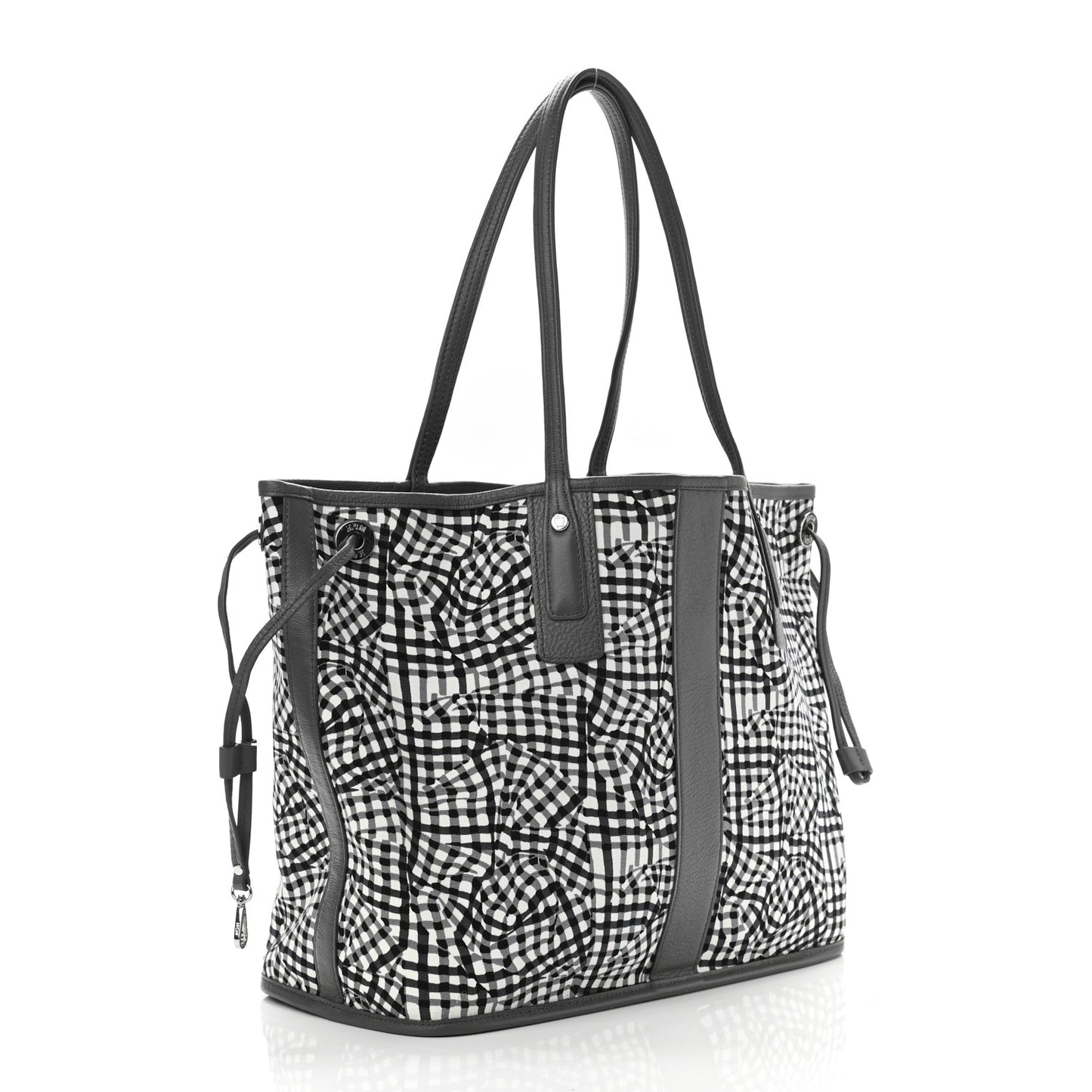 Visetos Medium Liz Reversible Shopper Tote Black