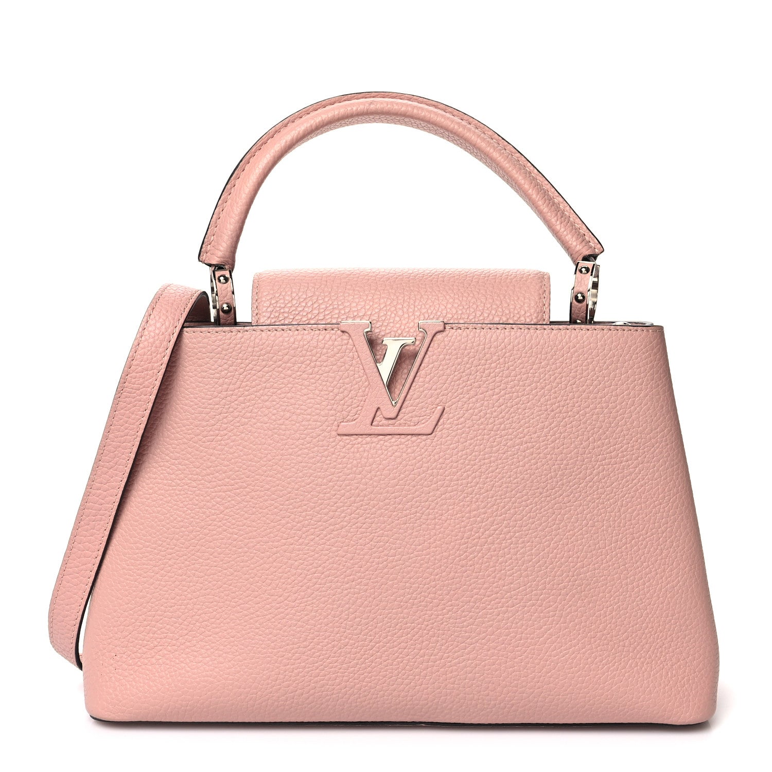 Louis Vuitton Taurillon Capucines PM Magnolia 1 of 12