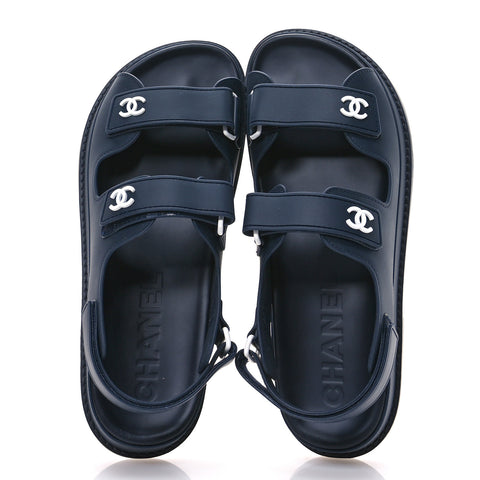 Rubber CC Dad Sandals 40 Navy