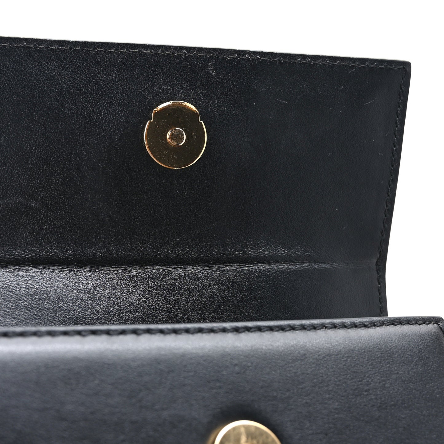 Smooth Calfskin Le Chiquito Moyen Black